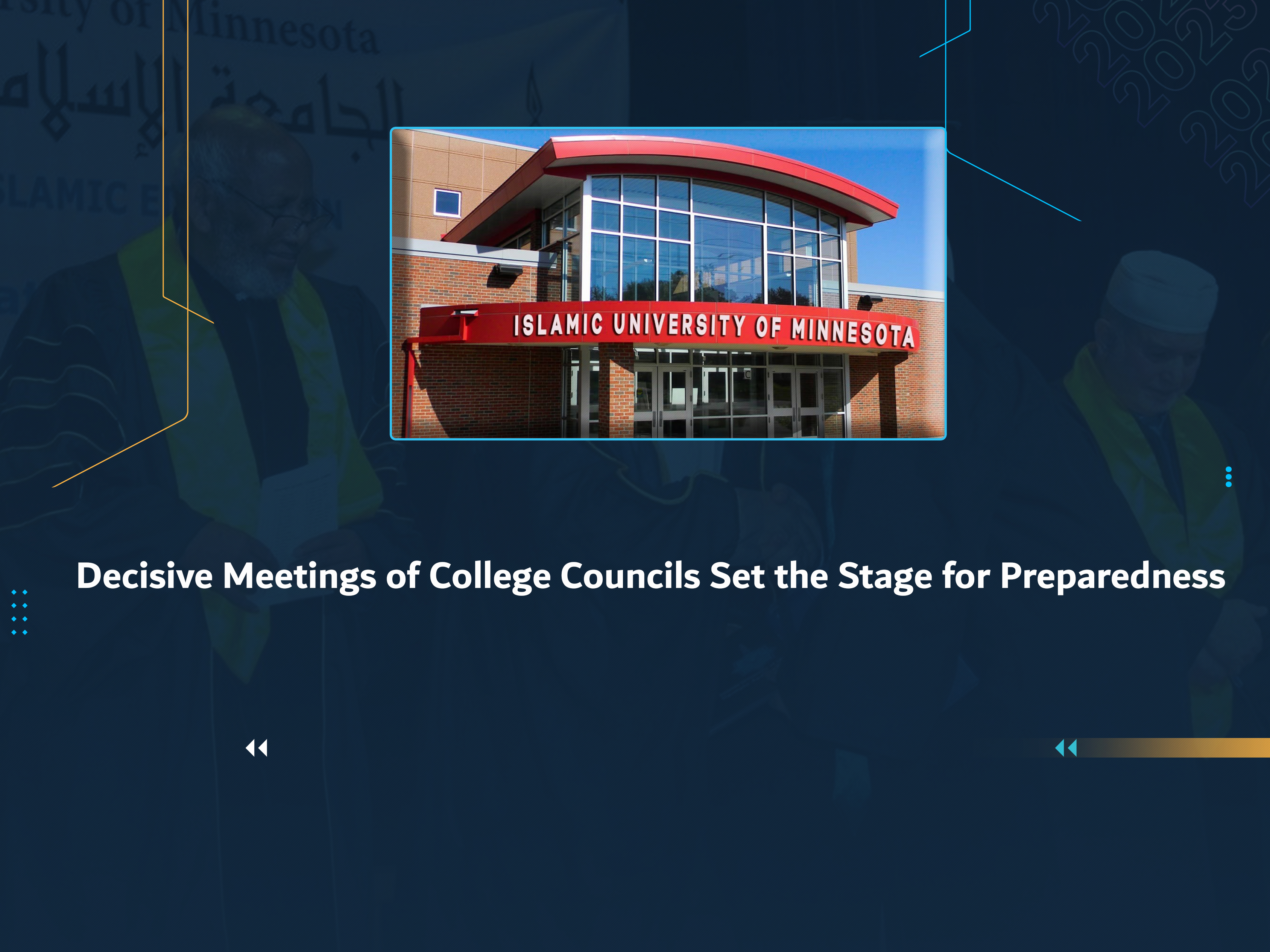 Decisive Meetings of College Councils Set the Stage for Preparedness