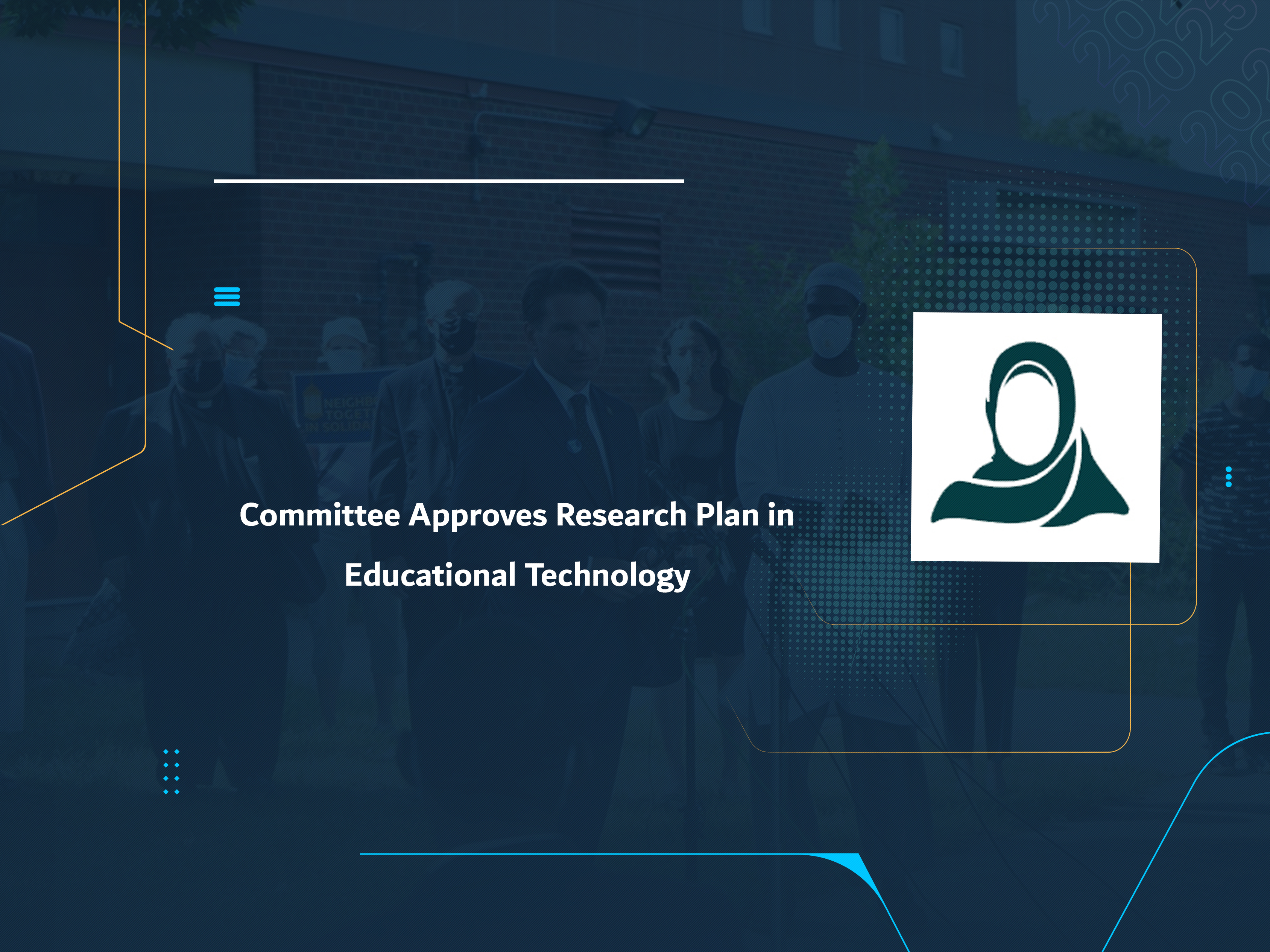Committee Approves Research Plan in Educational Technology