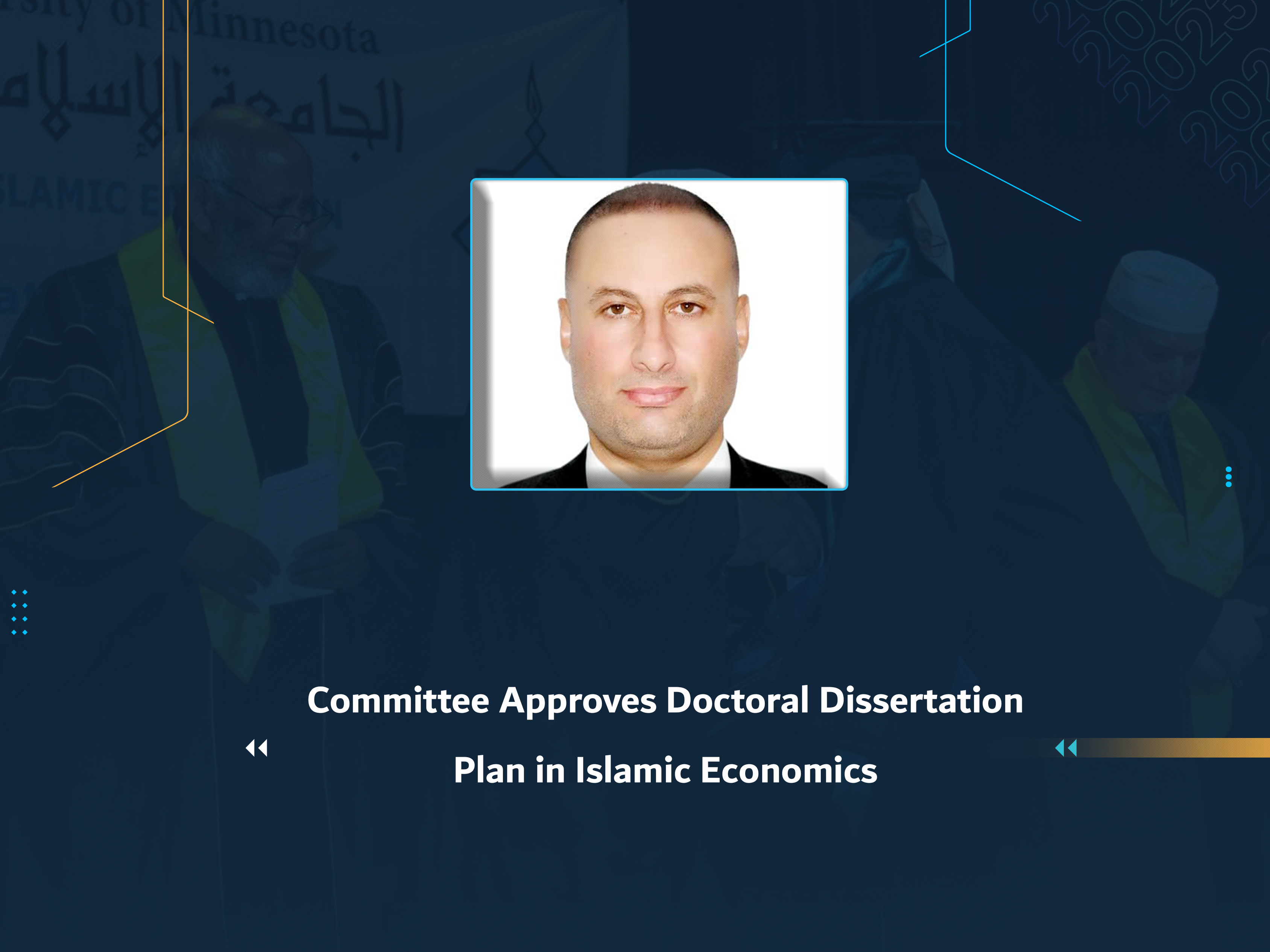 Committee Approves Doctoral Dissertation Plan in Islamic Economics