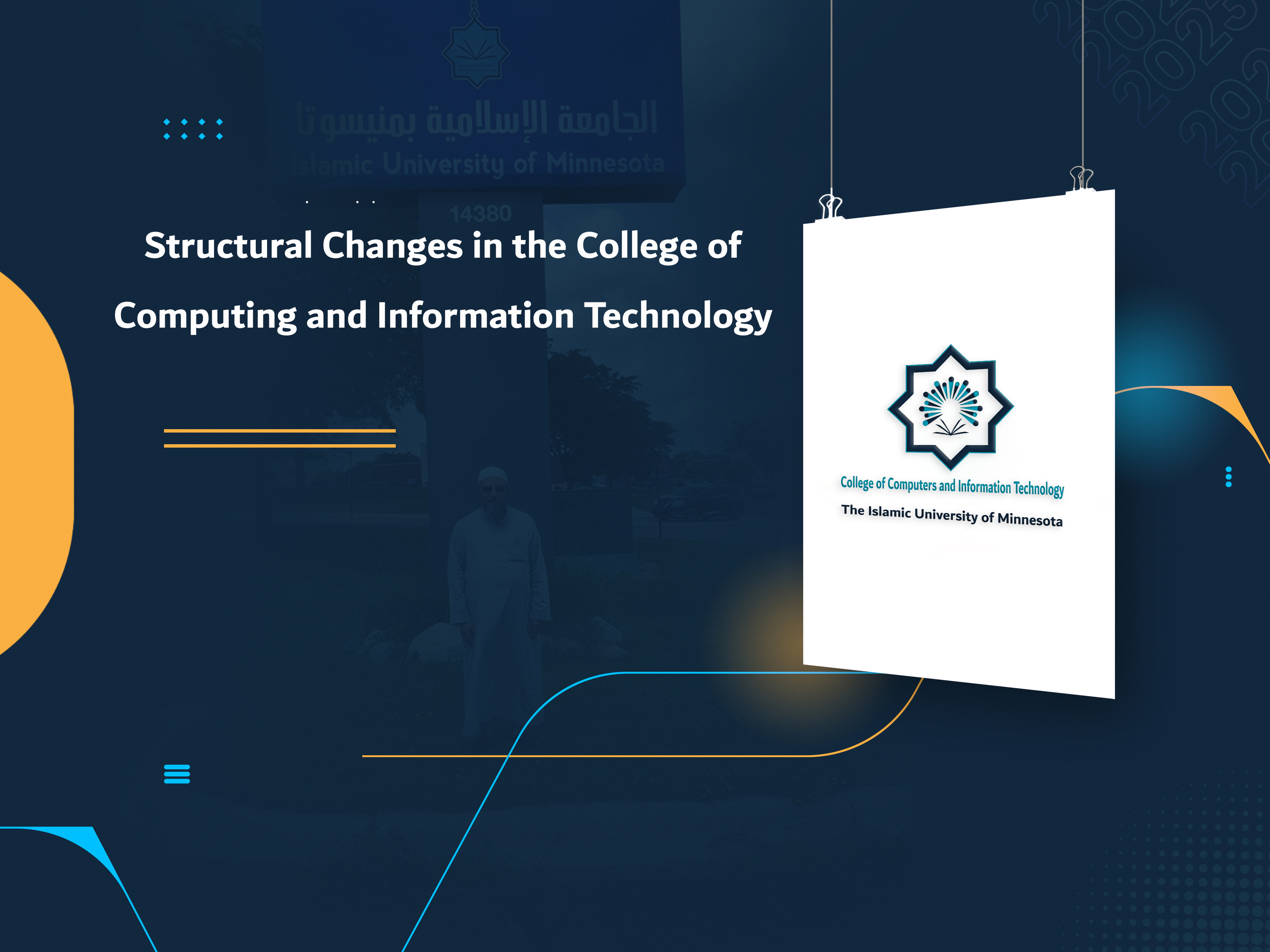 Structural Changes in the College of Computing and Information Technology