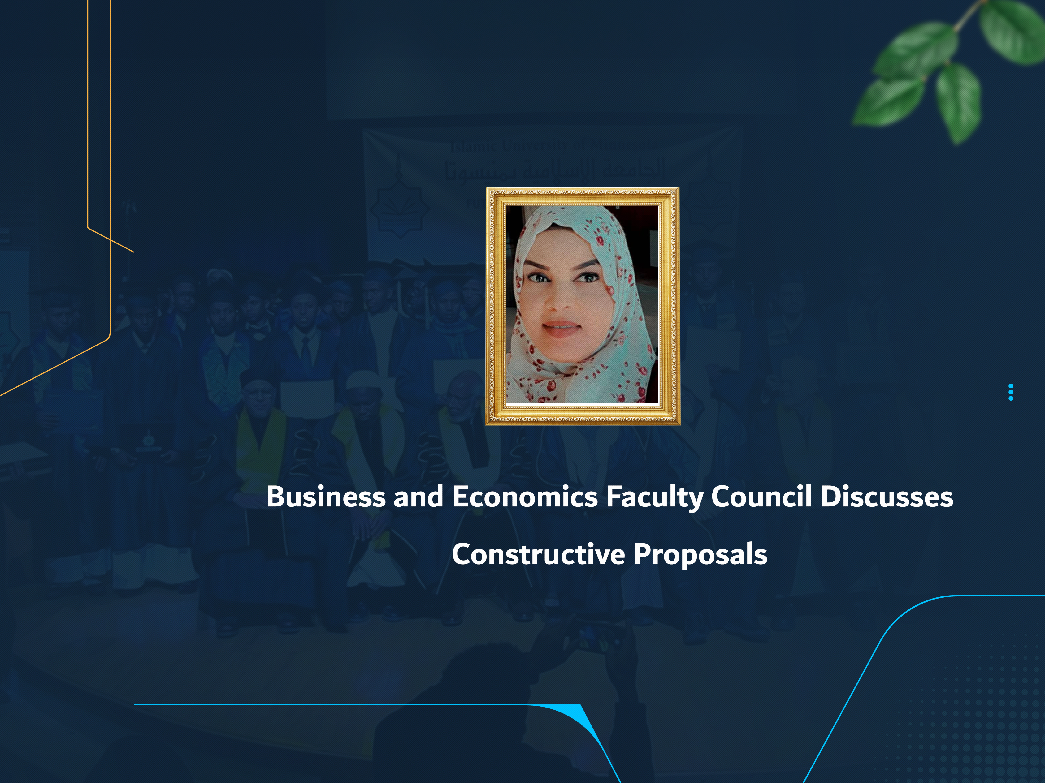 Business and Economics Faculty Council Discusses Constructive Proposals