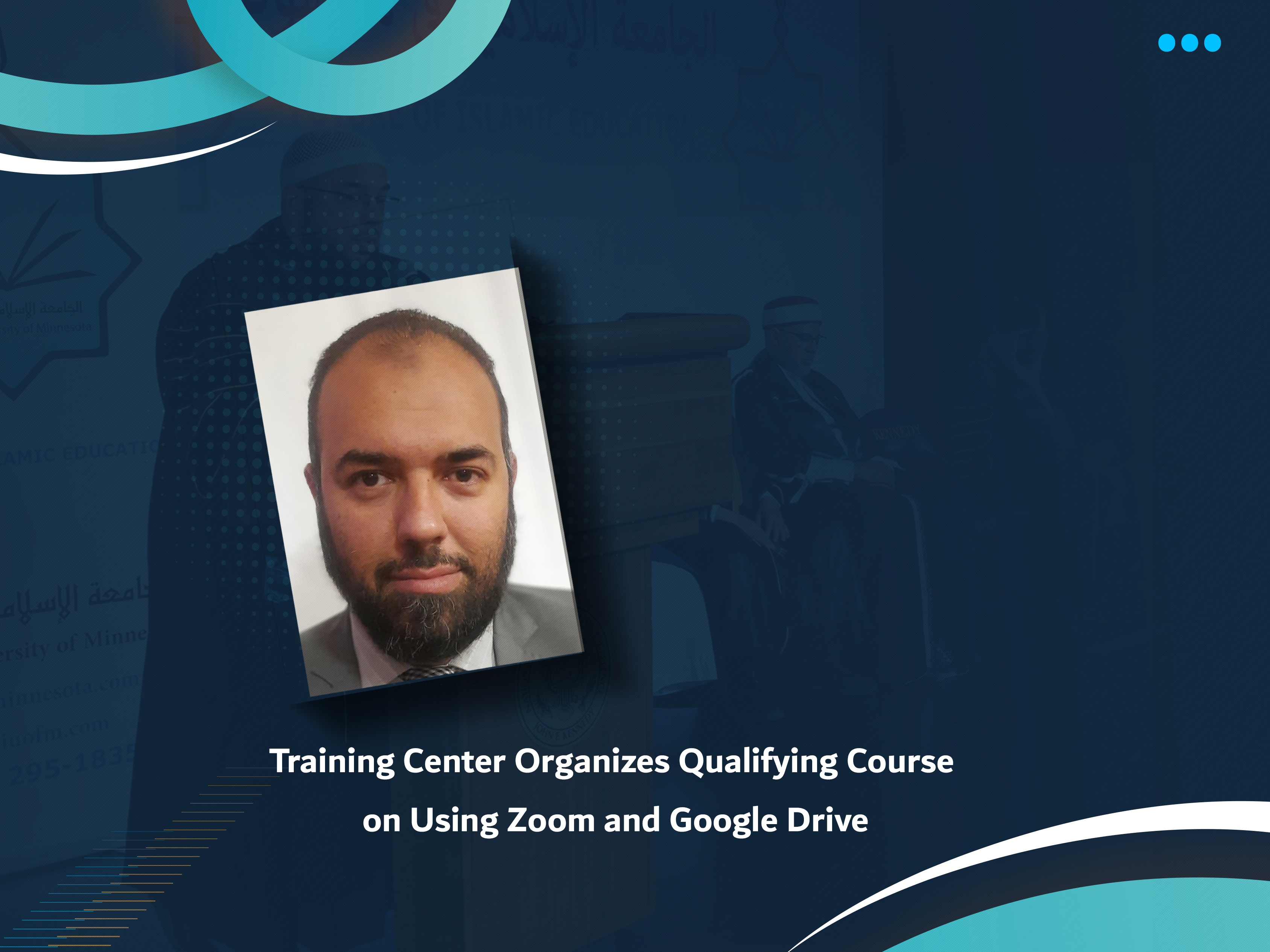 Training Center Organizes Qualifying Course on Using Zoom and Google Drive