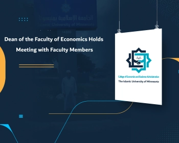 Dean of the Faculty of Economics Holds Meeting with Faculty Members