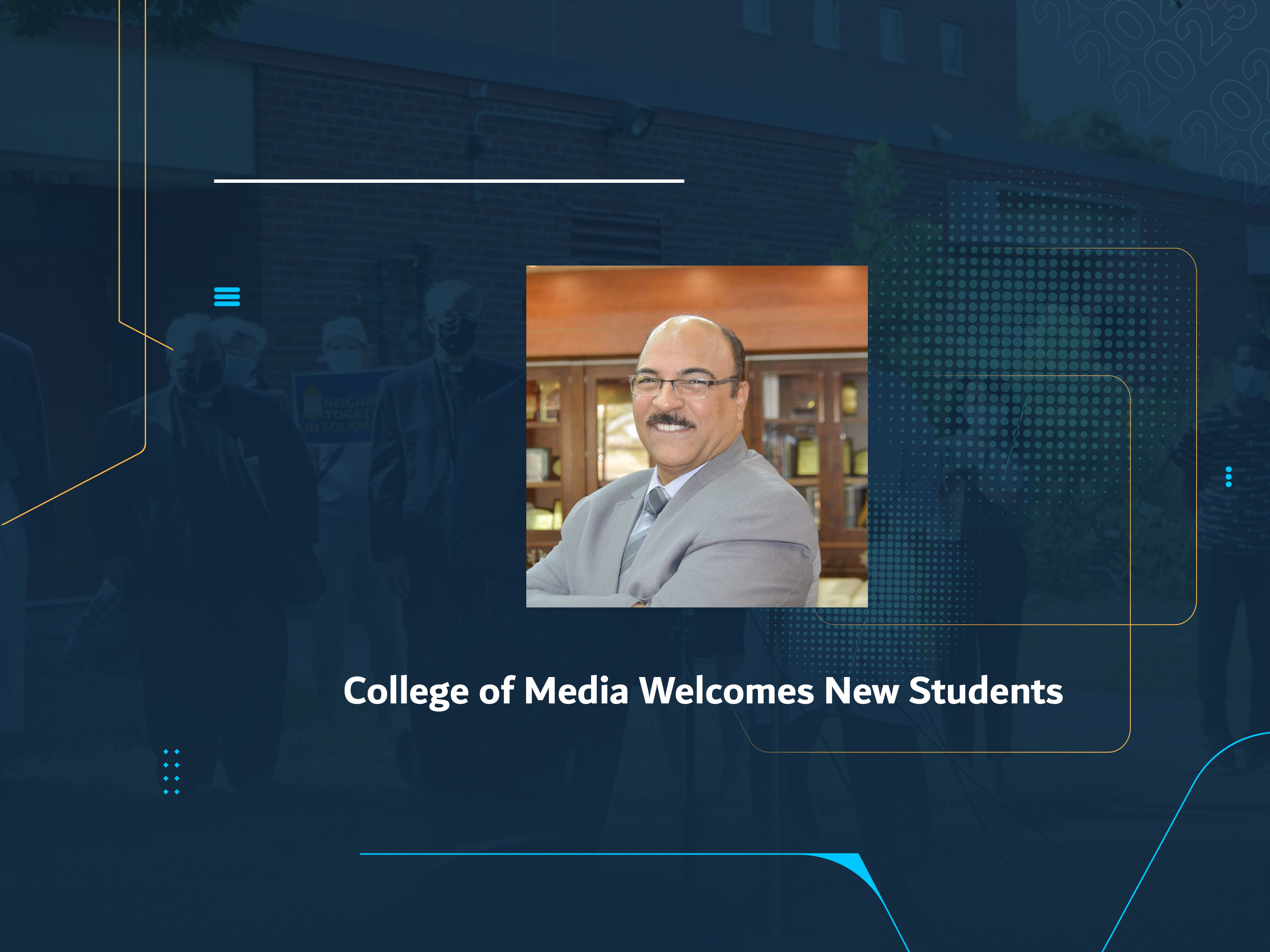 College of Media Welcomes New Students