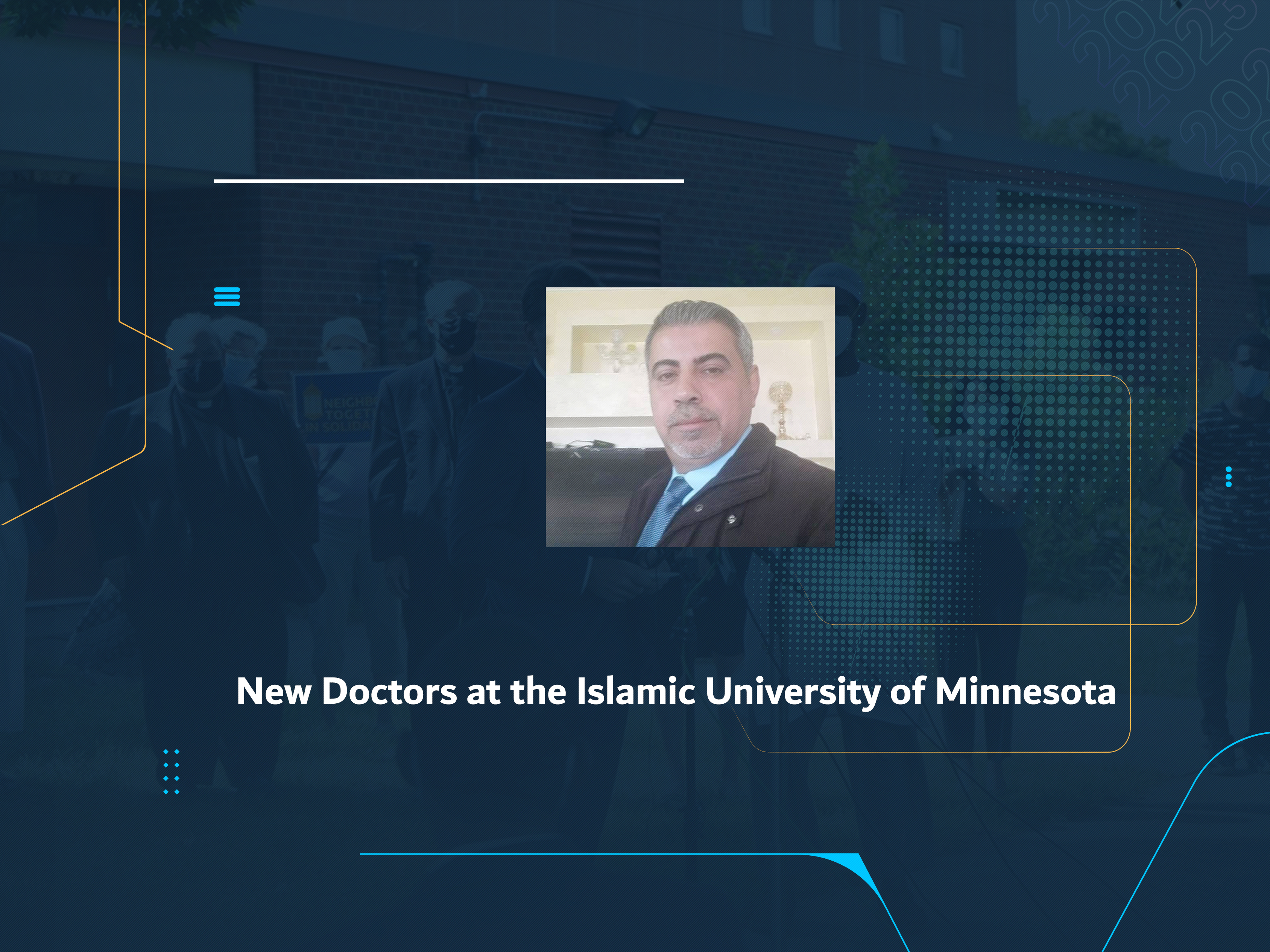 New Doctors at the Islamic University of Minnesota