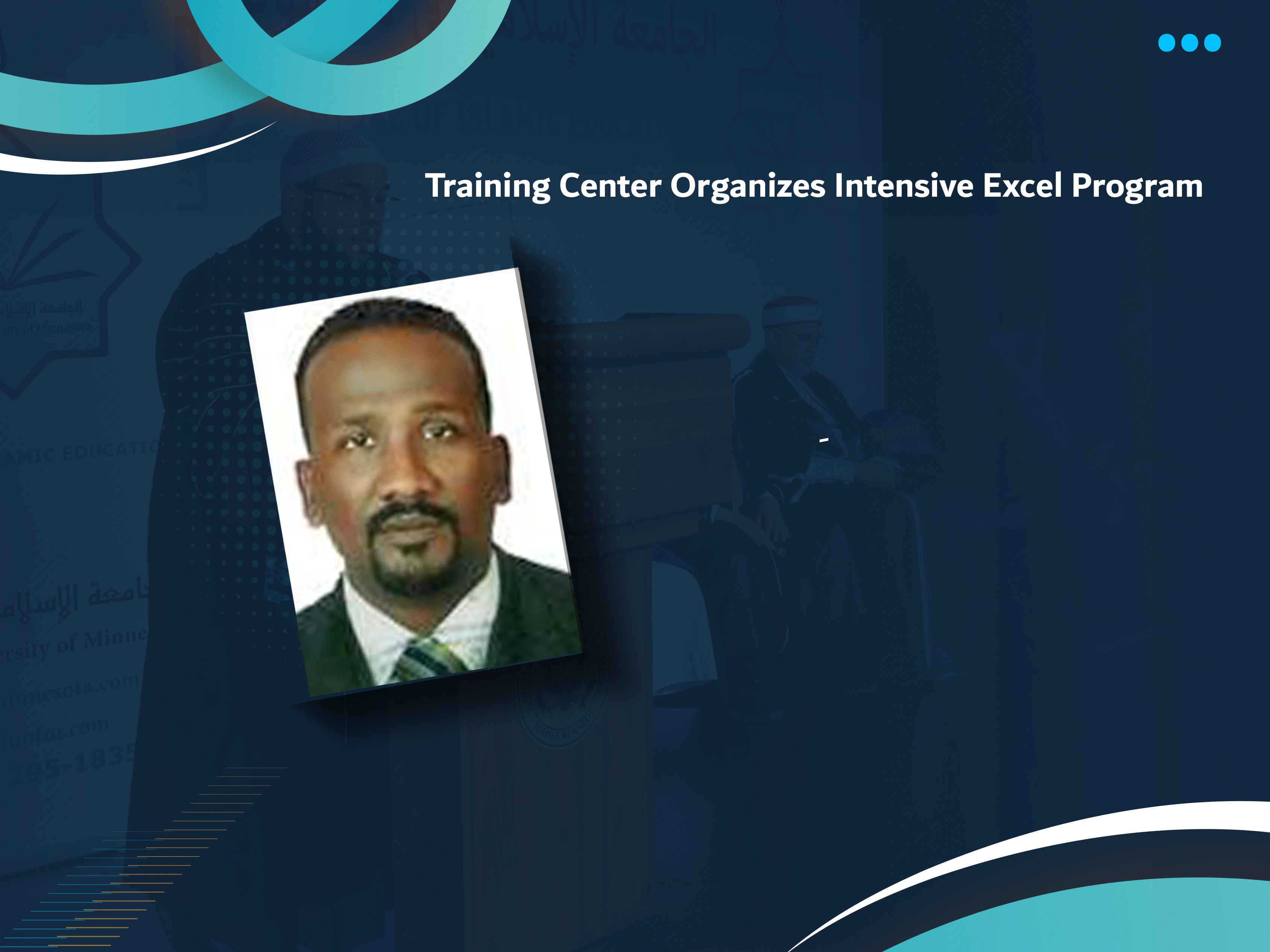 Training Center Organizes Intensive Excel Program