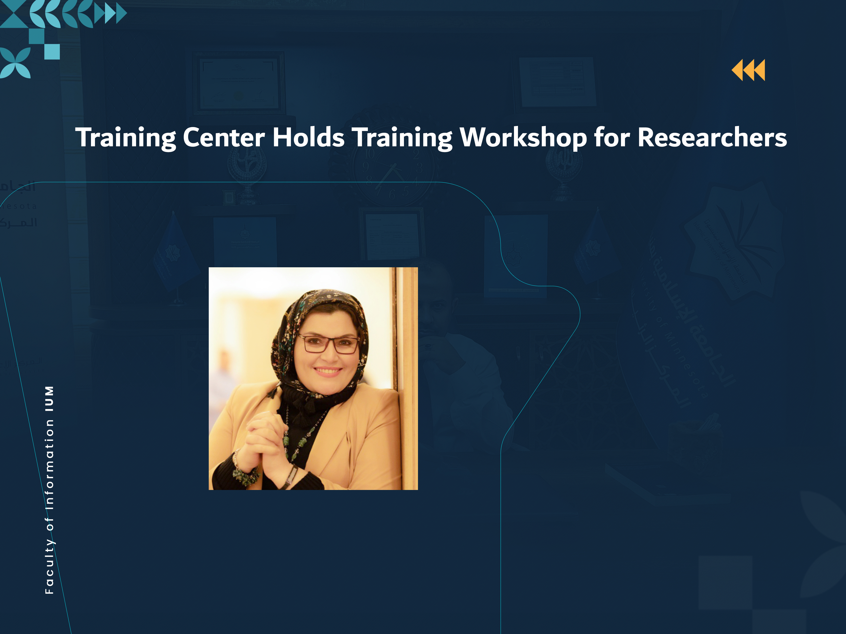 Training Center Holds Training Workshop for Researchers