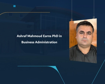 Ashraf Mahmoud Earns PhD in Business Administration