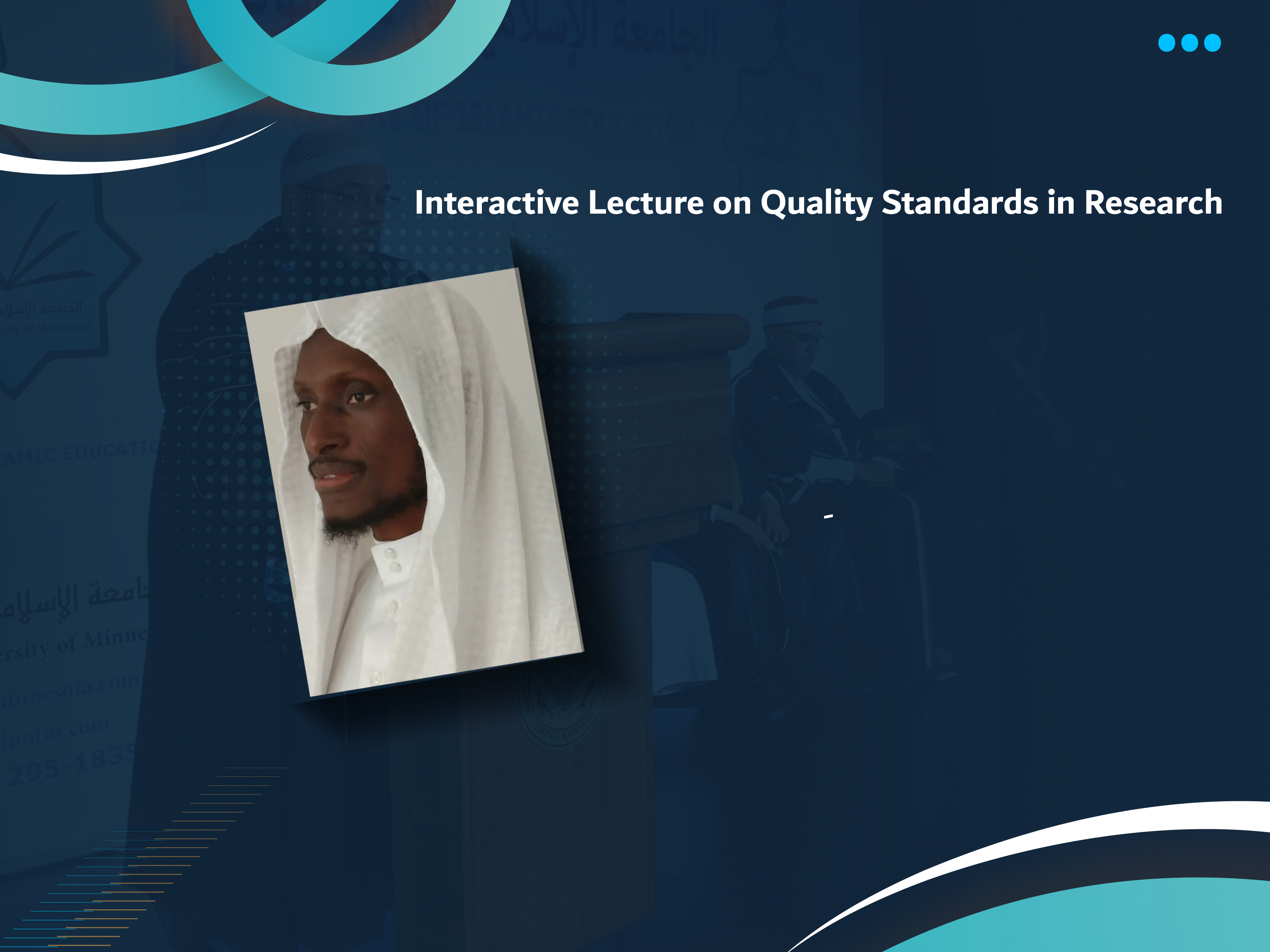 Interactive Lecture on Quality Standards in Research