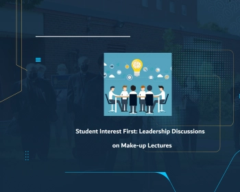 Student Interest First: Leadership Discussions on Make-up Lectures