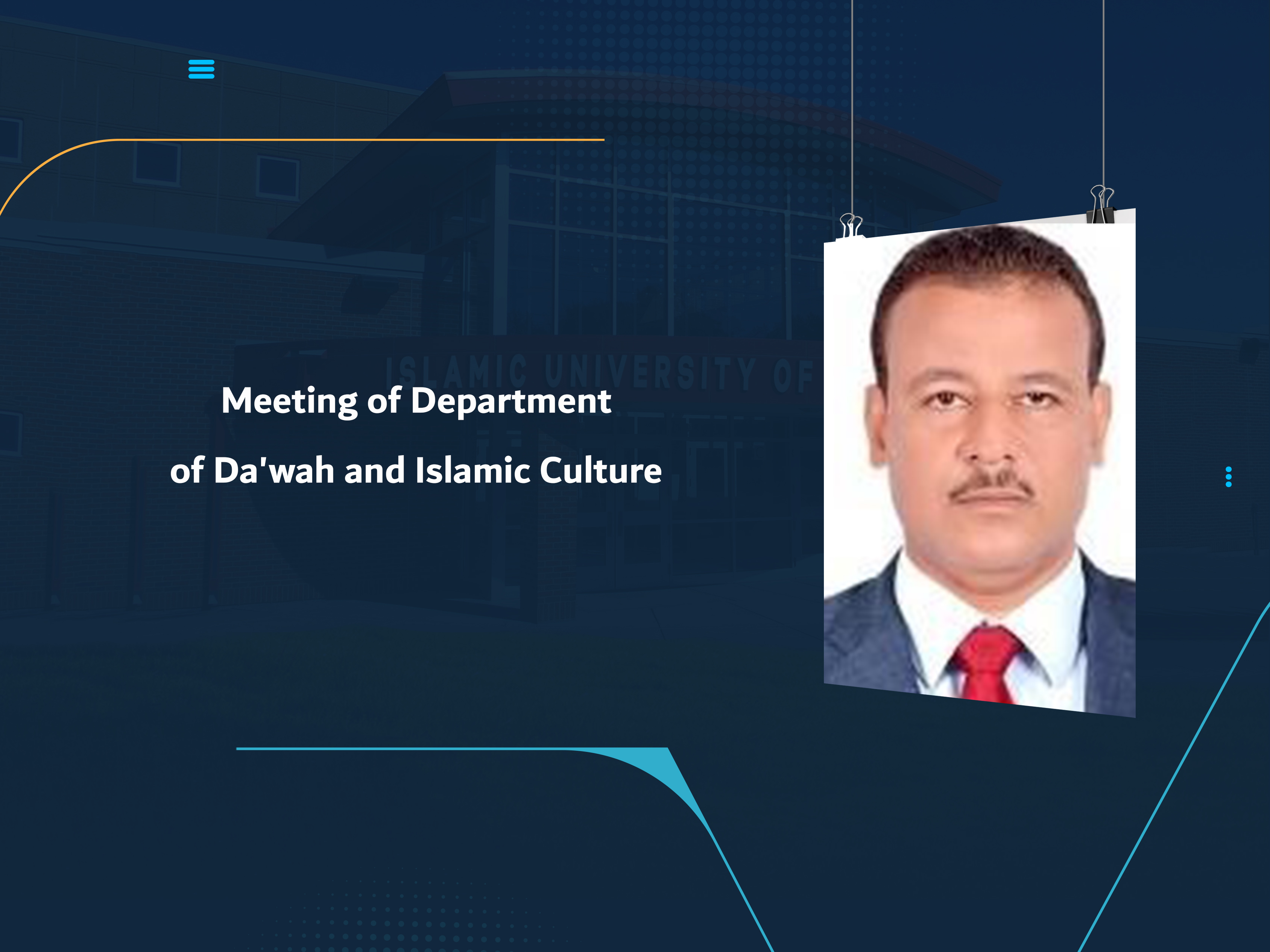 Meeting of Department of Da'wah and Islamic Culture