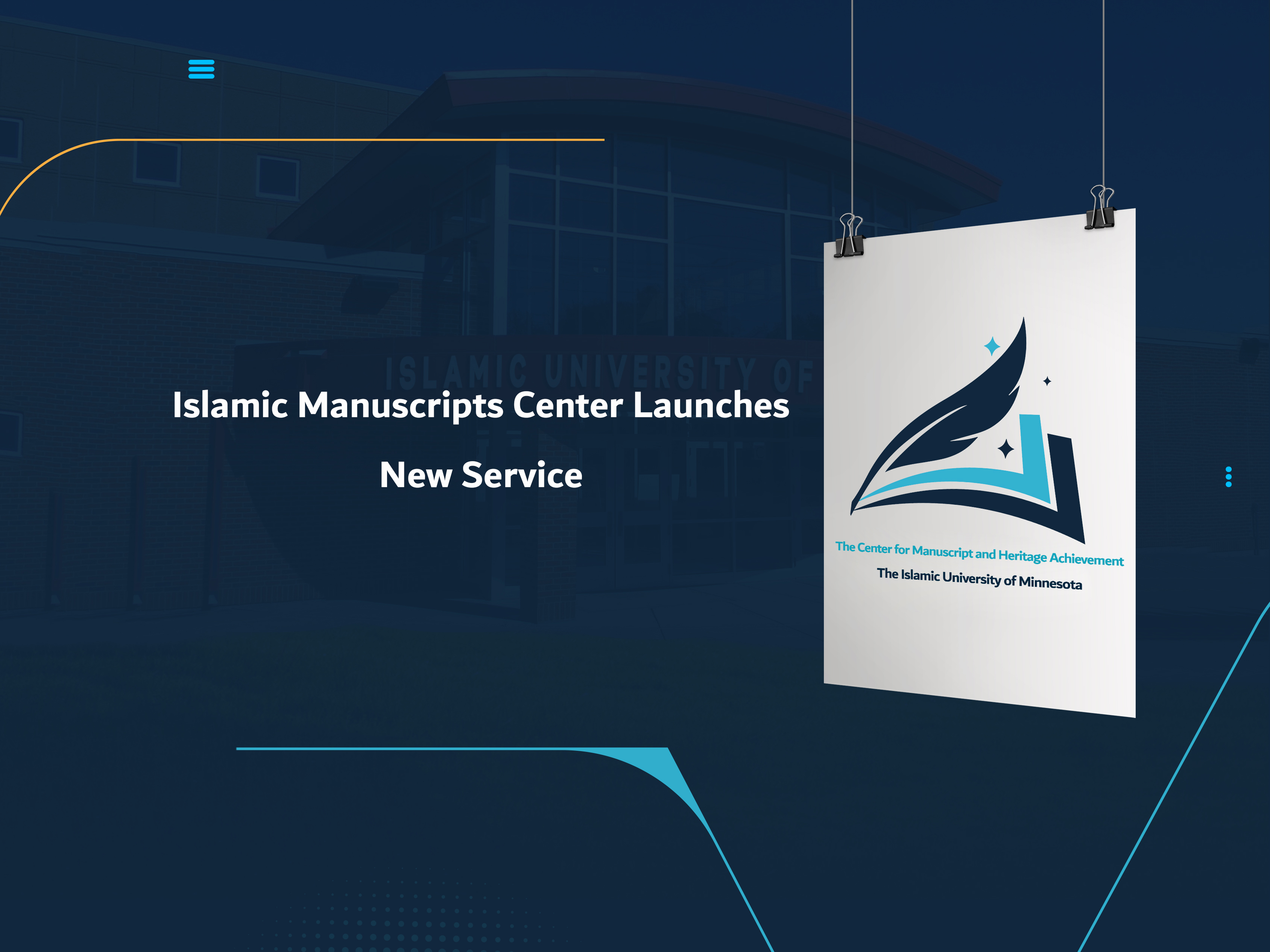 Islamic Manuscripts Center Launches New Service