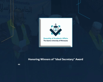 Honoring Winners of "Ideal Secretary" Award