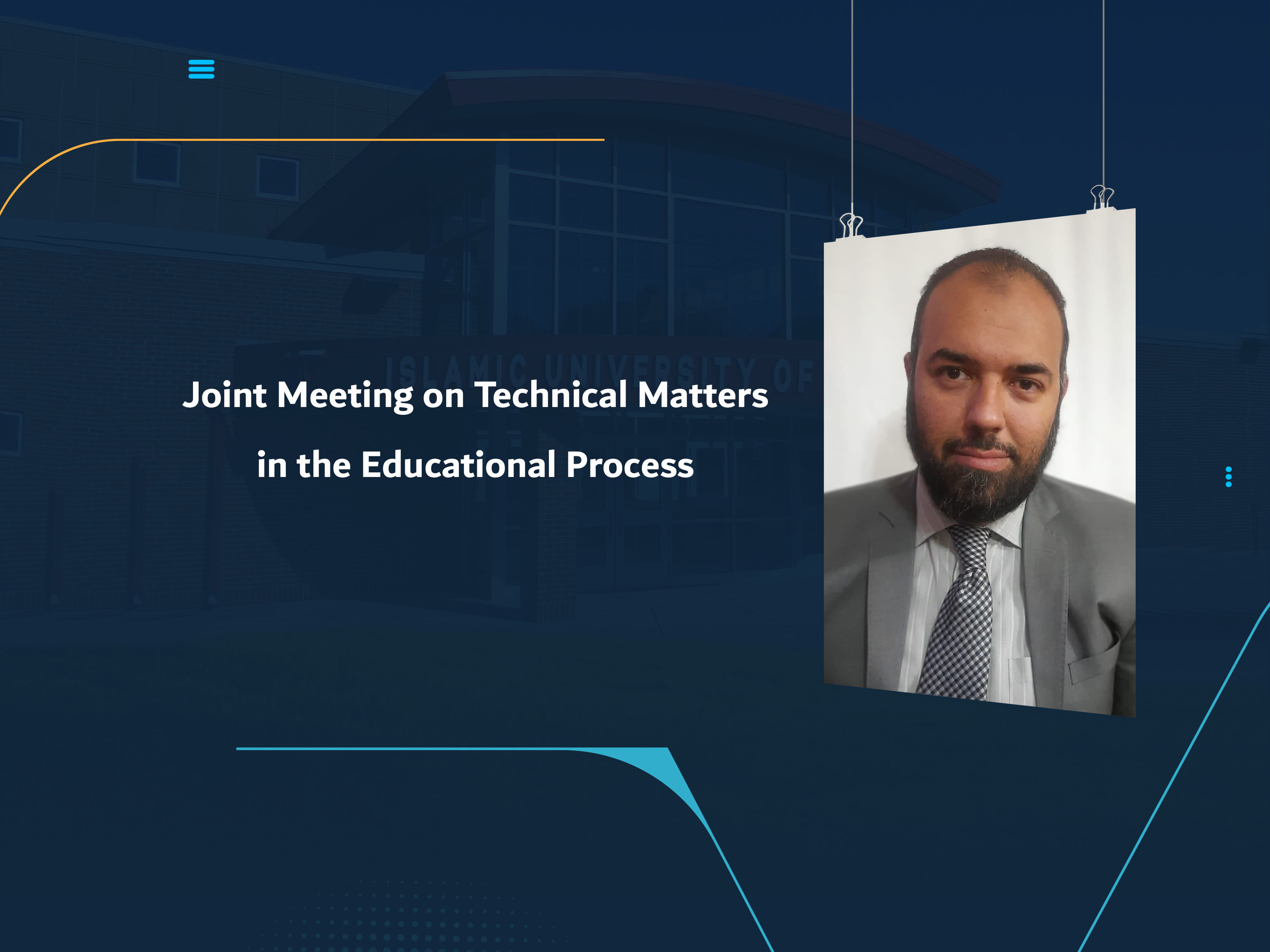 Joint Meeting on Technical Matters in the Educational Process