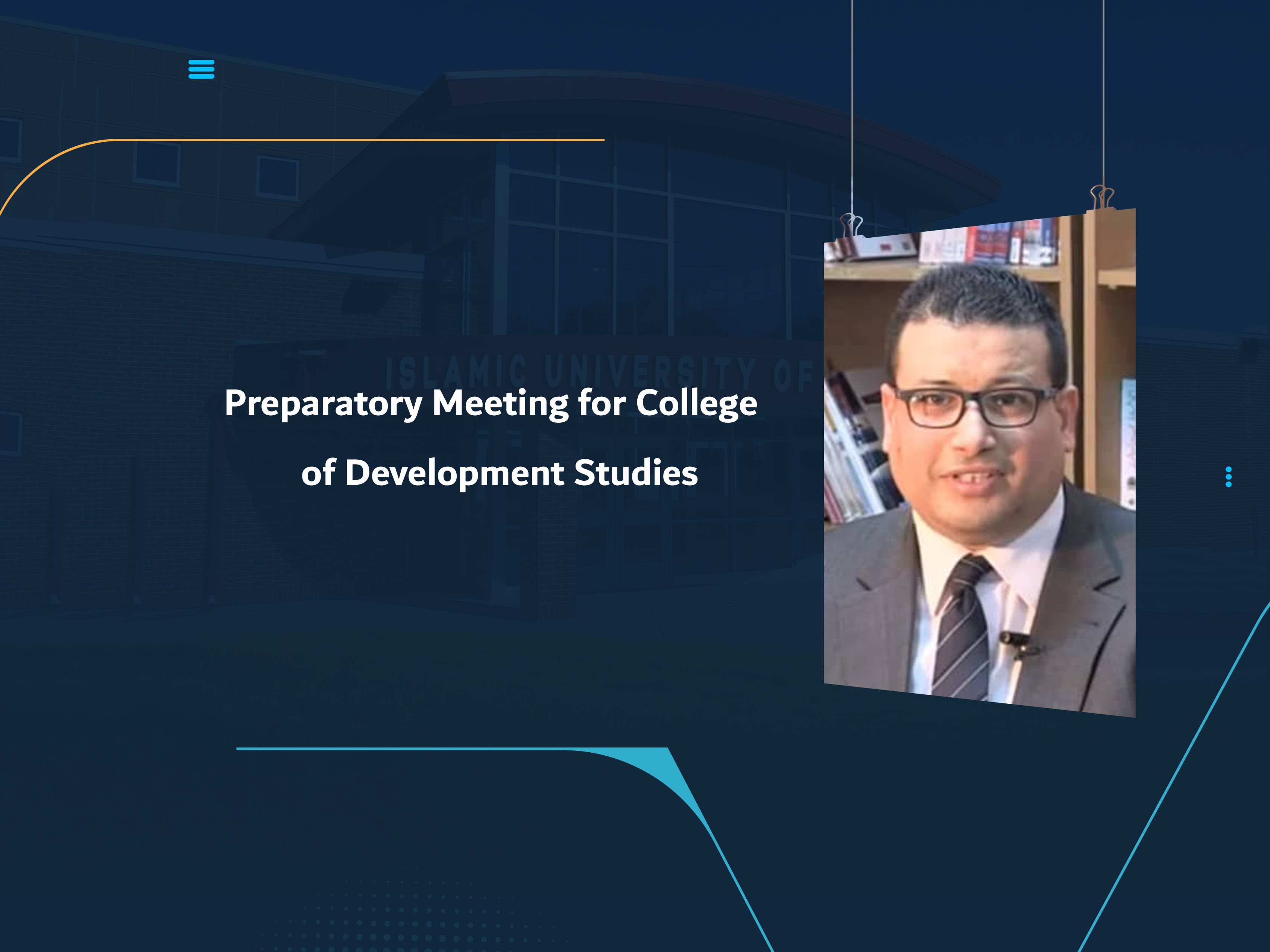 Preparatory Meeting for College of Development Studies