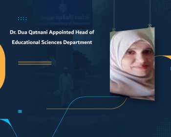 Dr. Dua Qatnani Appointed Head of Educational Sciences Department