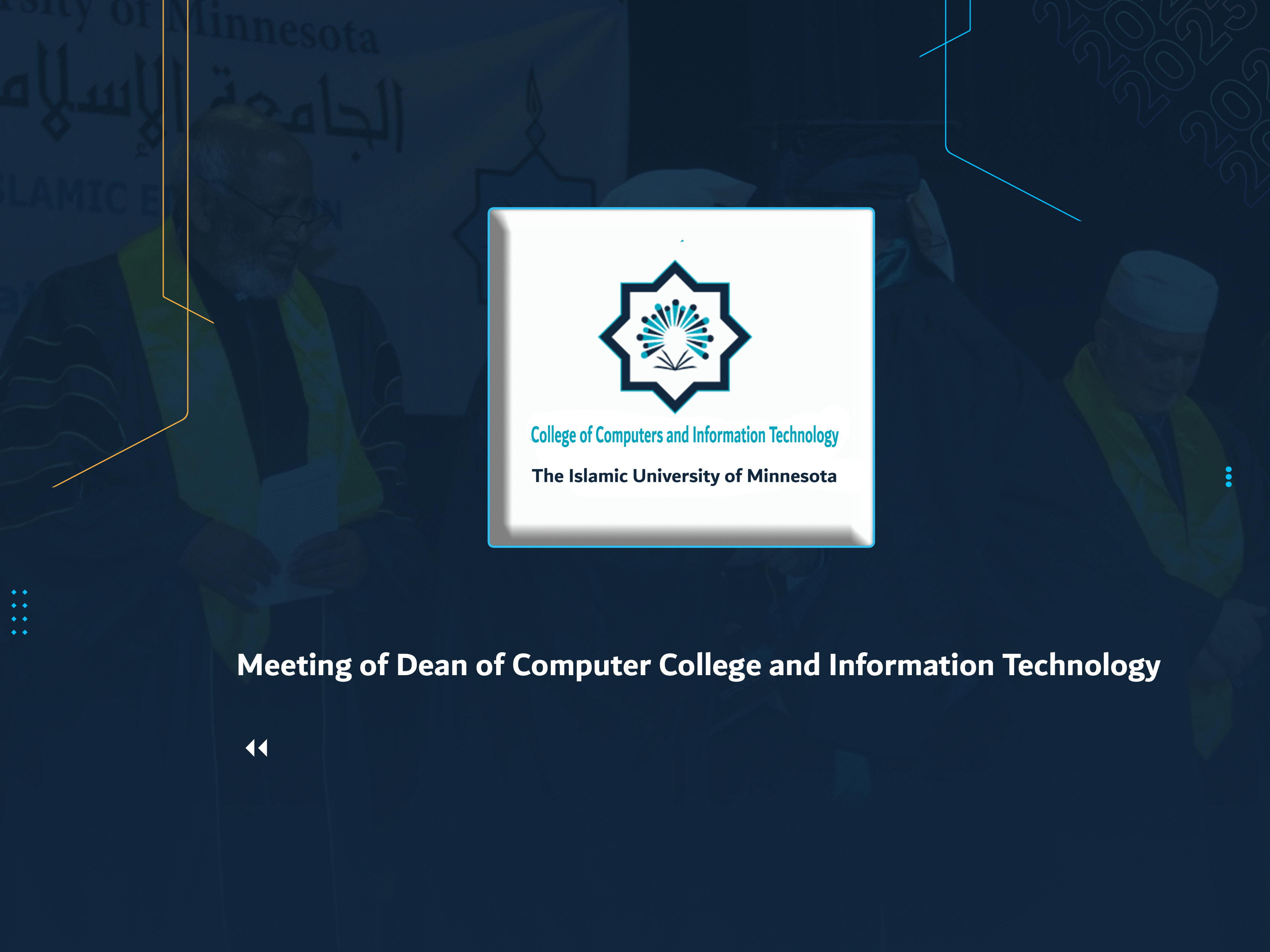 Meeting of Dean of Computer College and Information Technology