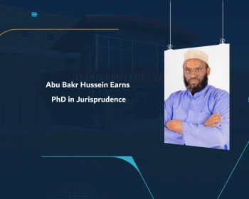 Abu Bakr Hussein Earns PhD in Jurisprudence