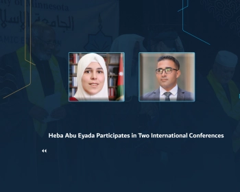 Heba Abu Eyada Participates in Two International Conferences