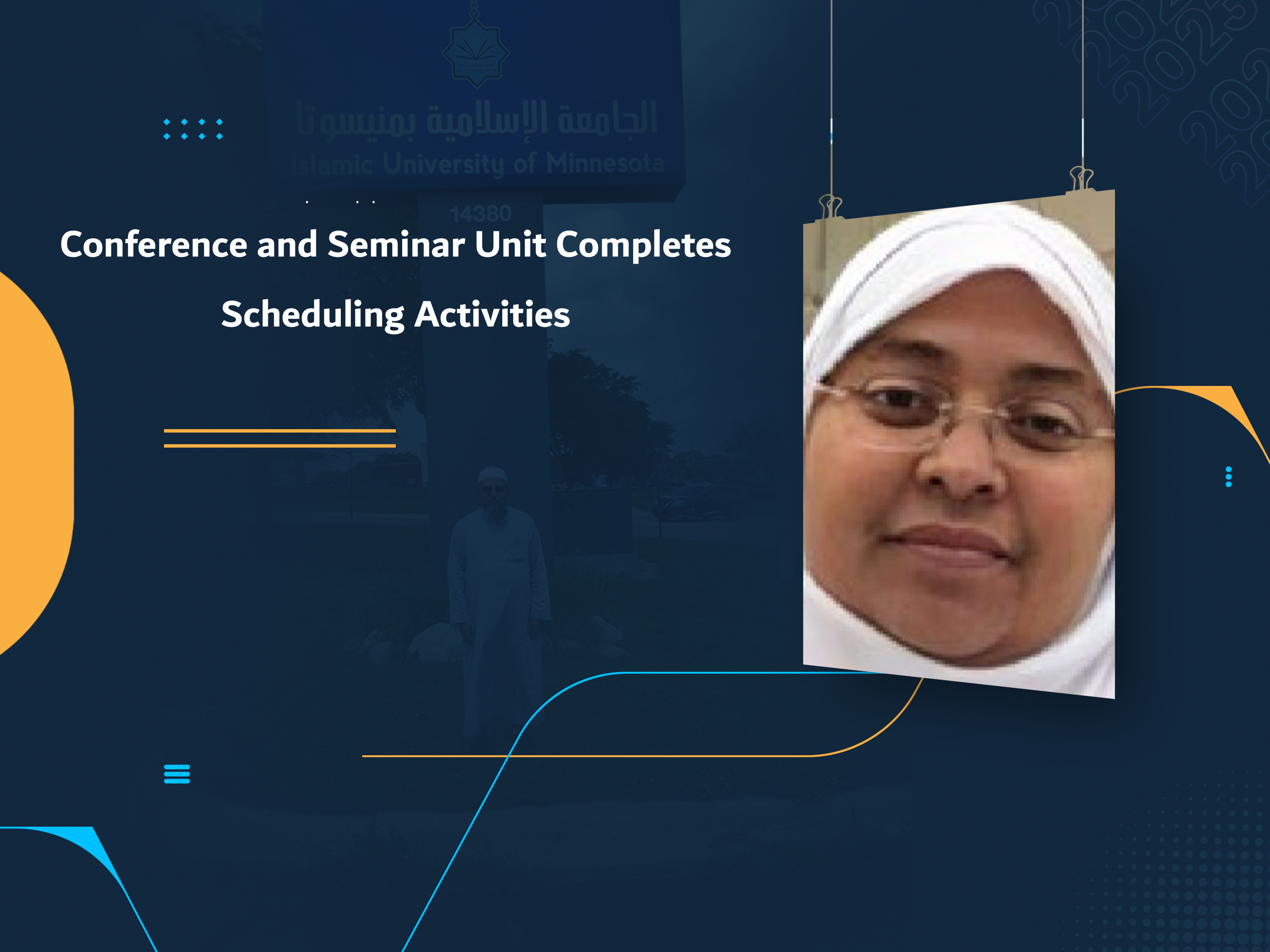 Conference and Seminar Unit Completes Scheduling Activities