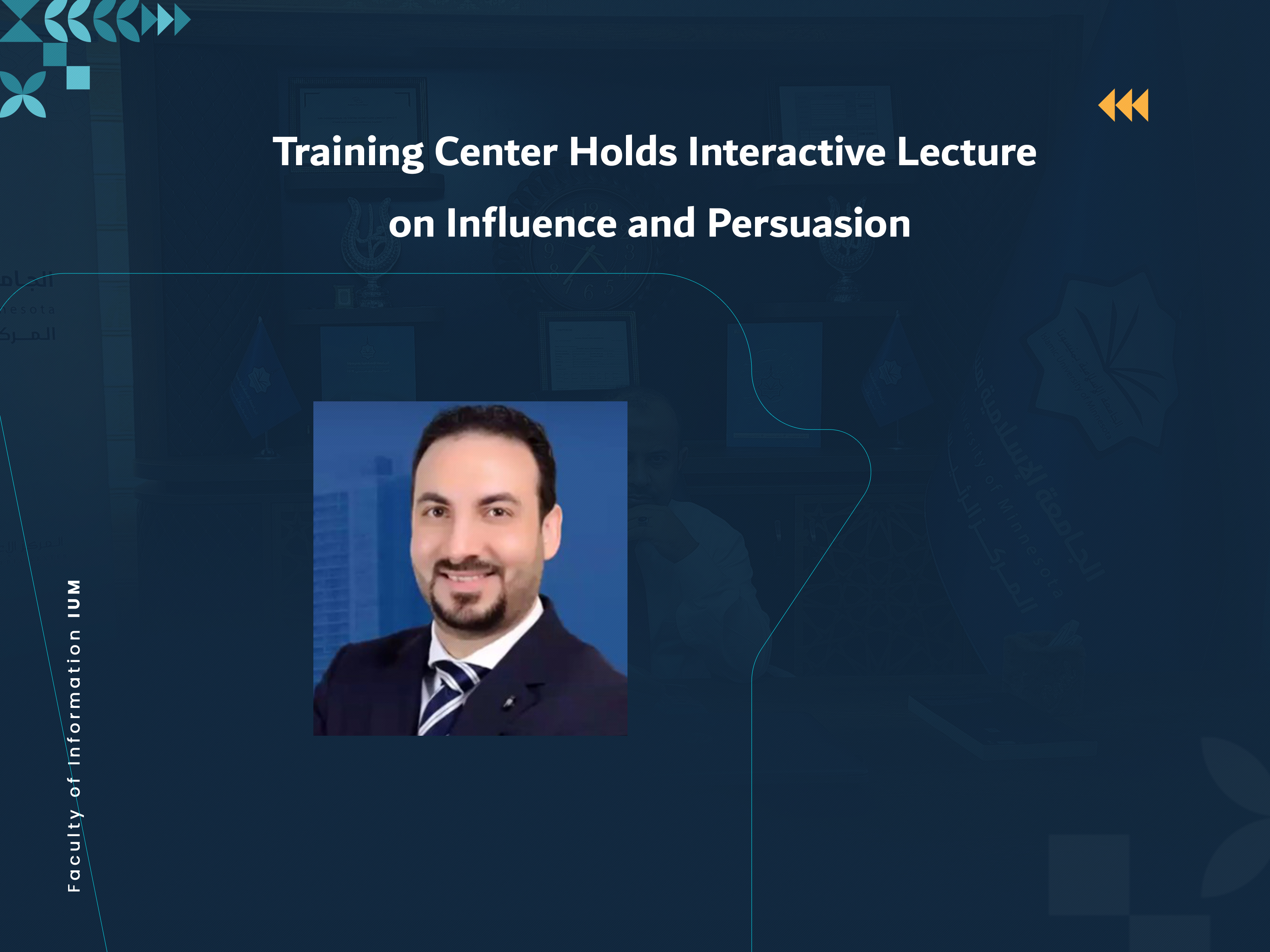 Training Center Holds Interactive Lecture on Influence and Persuasion