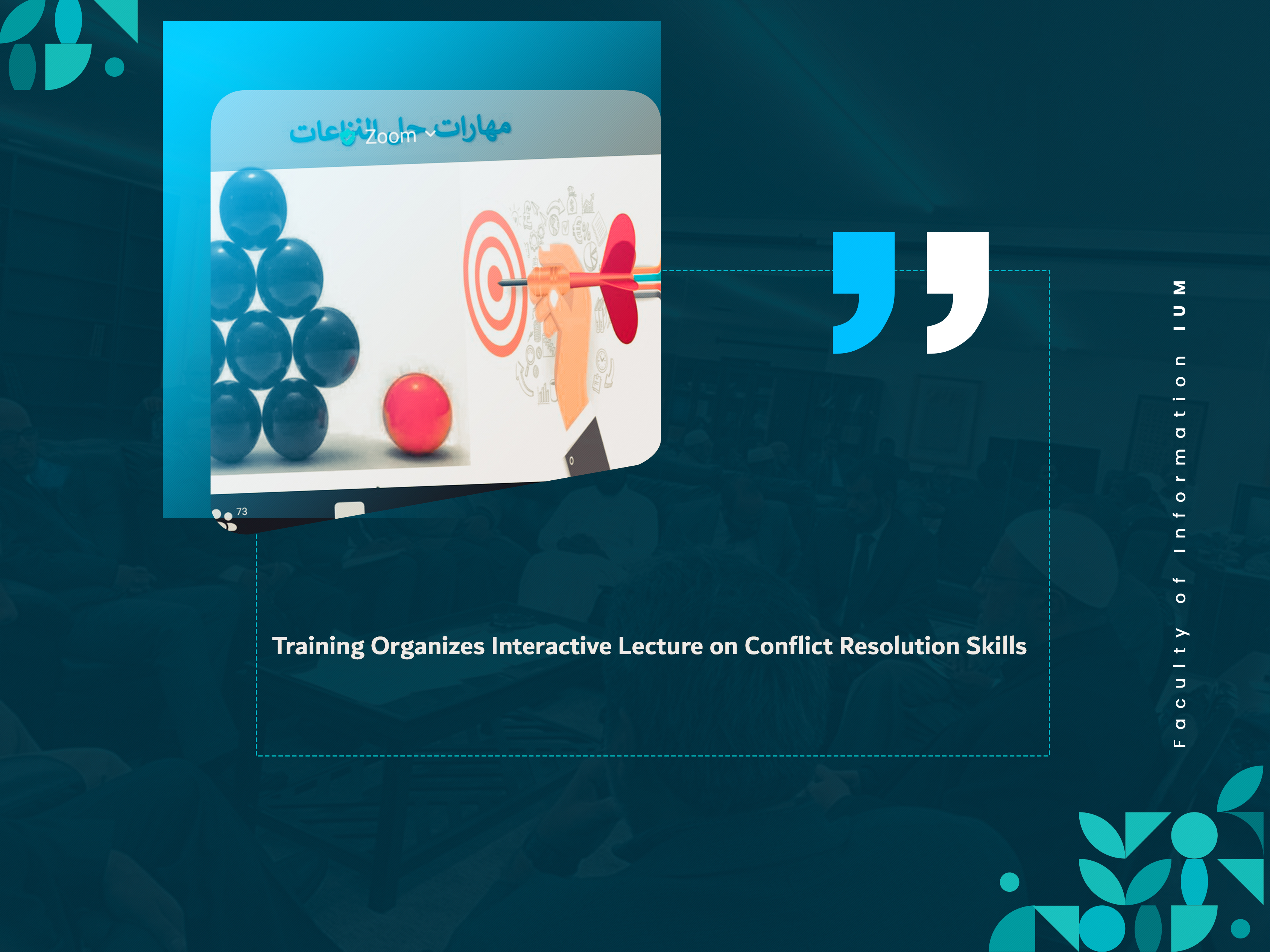 Training Organizes Interactive Lecture on Conflict Resolution Skills