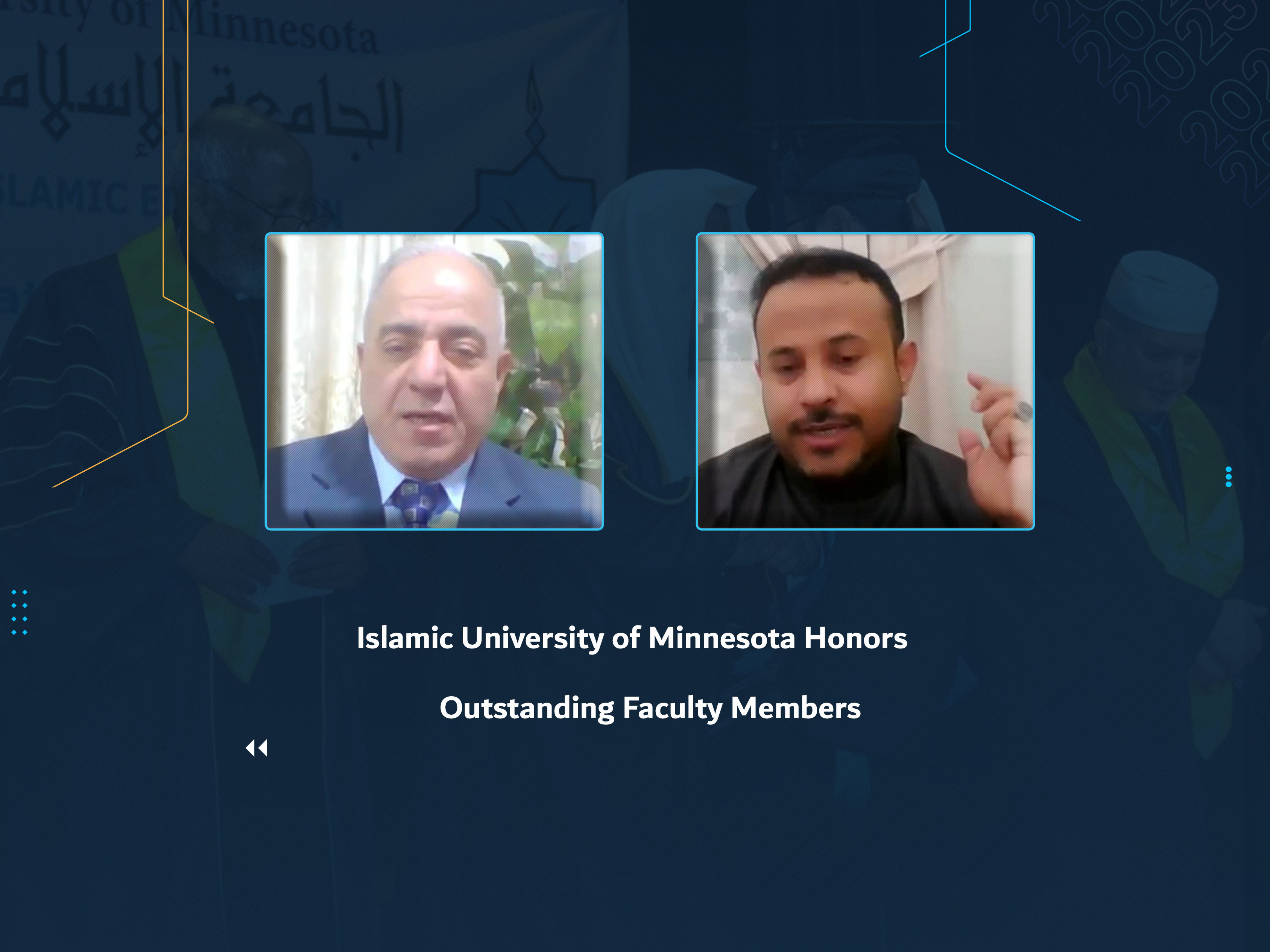 Islamic University of Minnesota Honors Outstanding Faculty Members