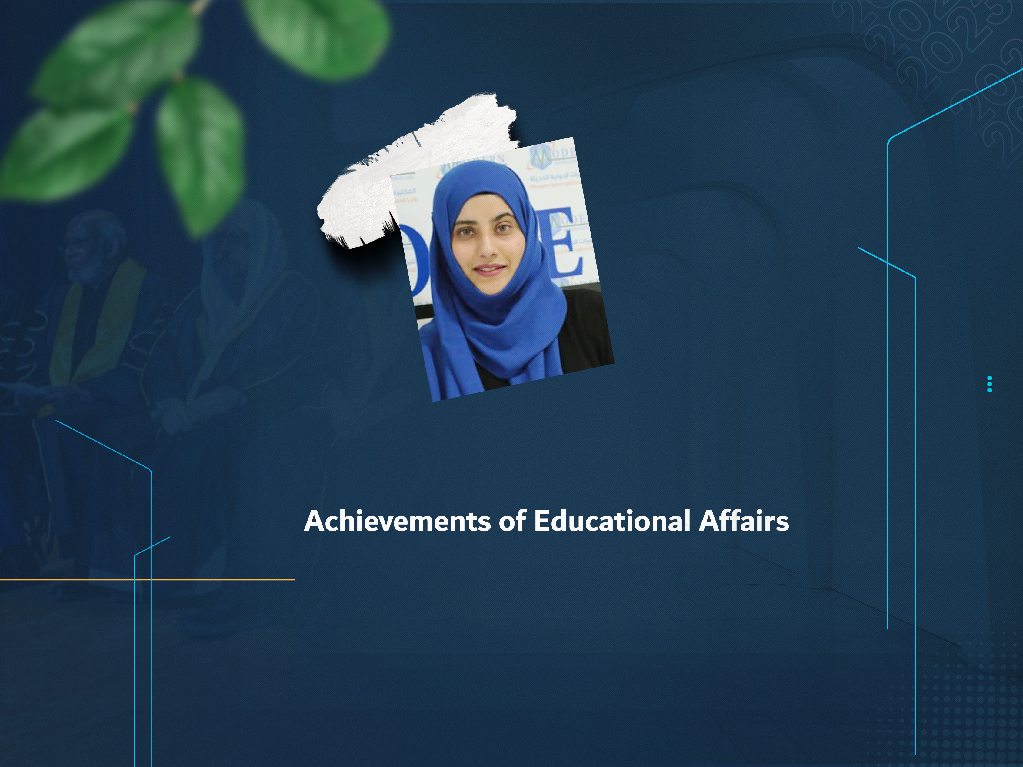 Achievements of Educational Affairs