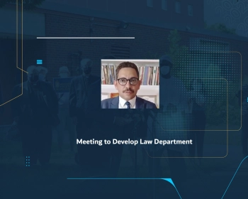 Meeting to Develop Law Department