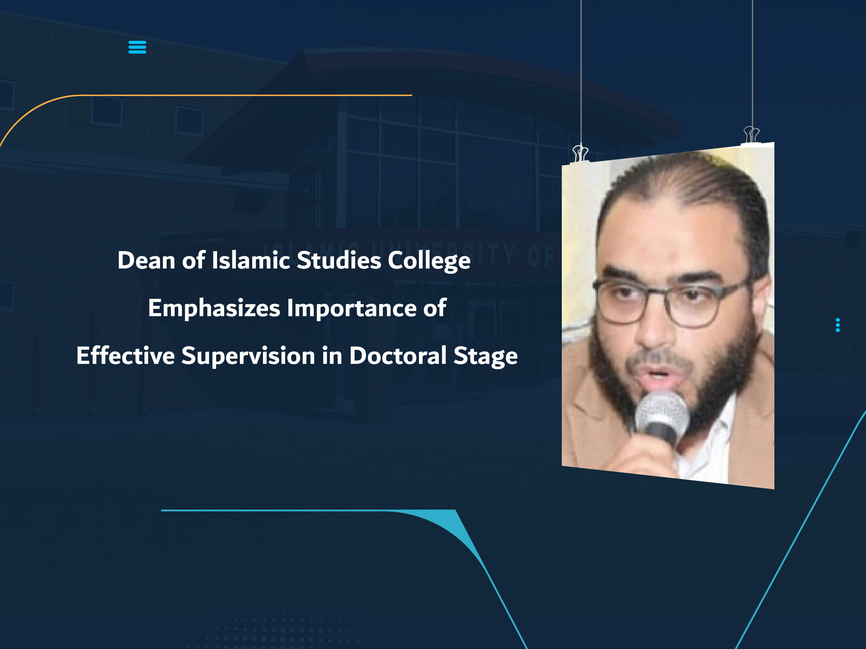 Dean of Islamic Studies College Emphasizes Importance of Effective Supervision in Doctoral Stage