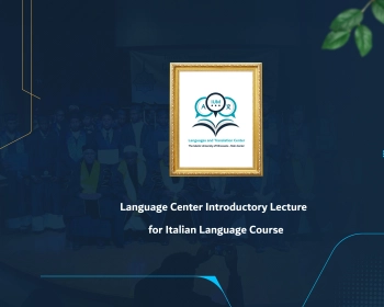 Language Center Introductory Lecture for Italian Language Course