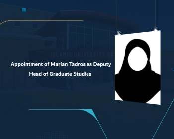 Appointment of Marian Tadros as Deputy Head of Graduate Studies