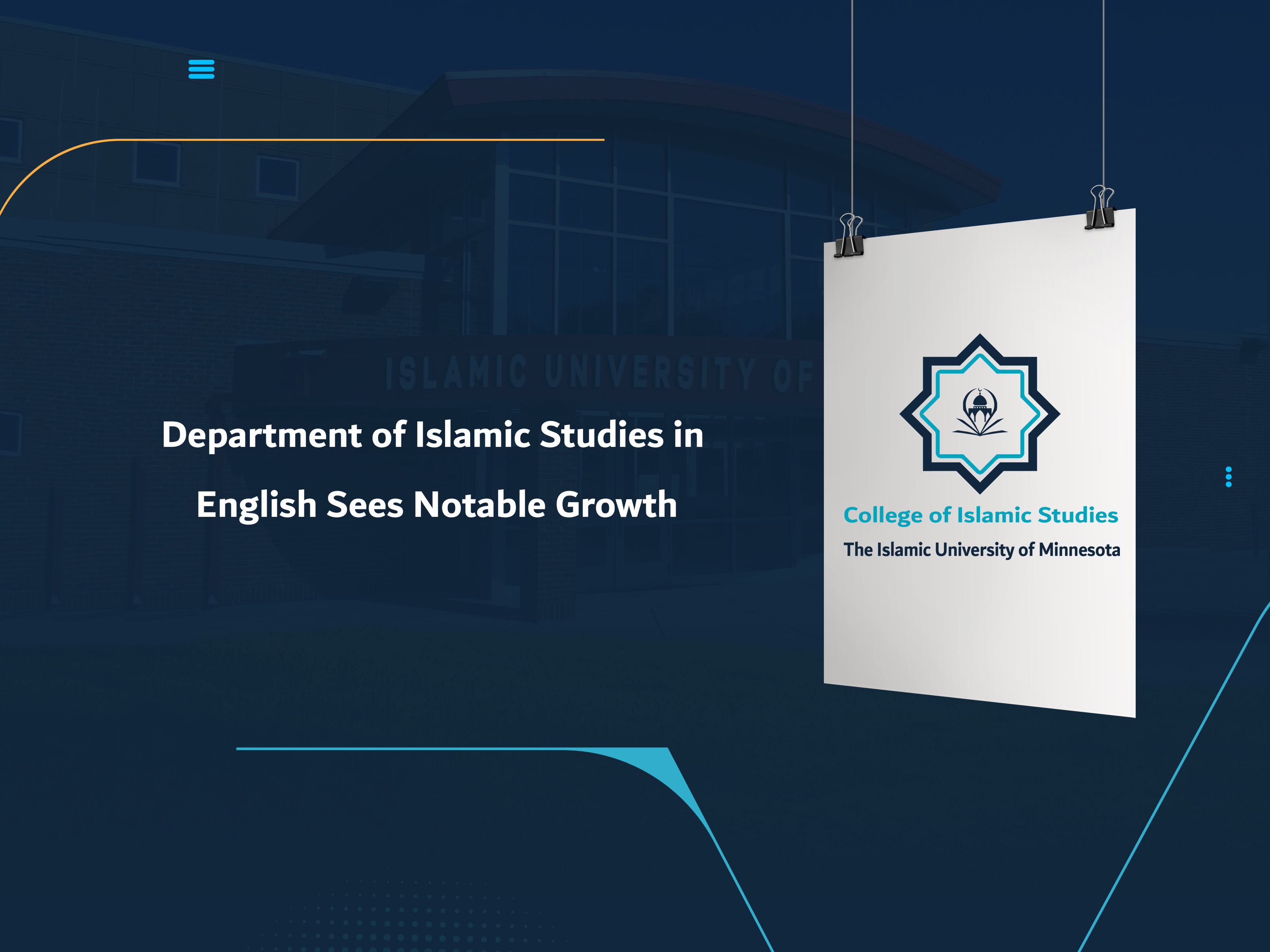 Department of Islamic Studies in English Sees Notable Growth