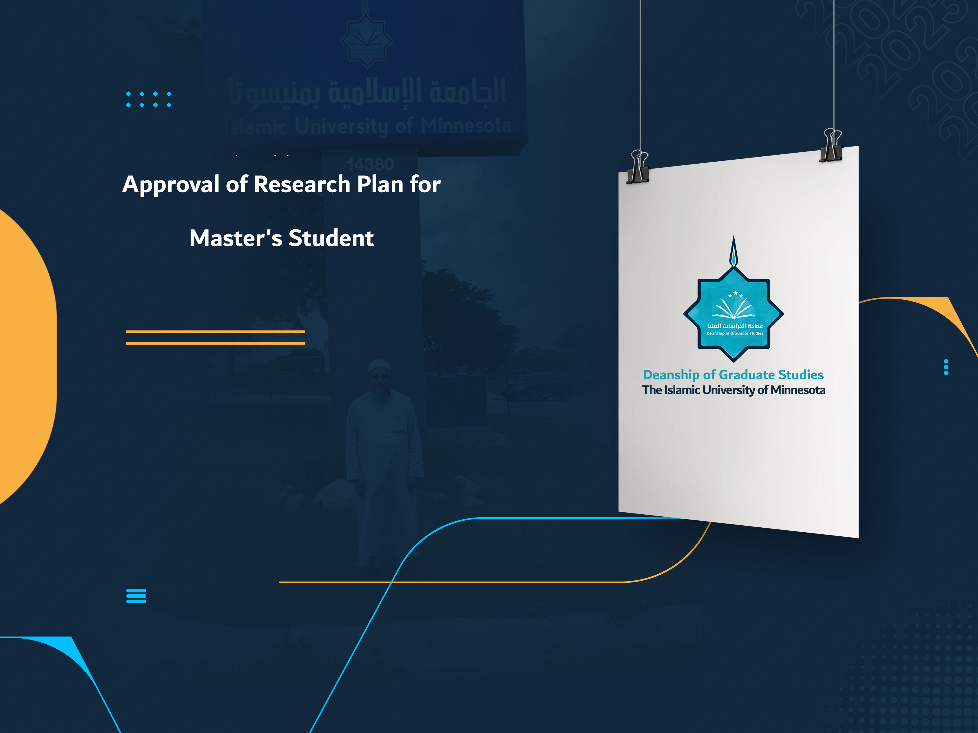 Approval of Research Plan for Master's Student
