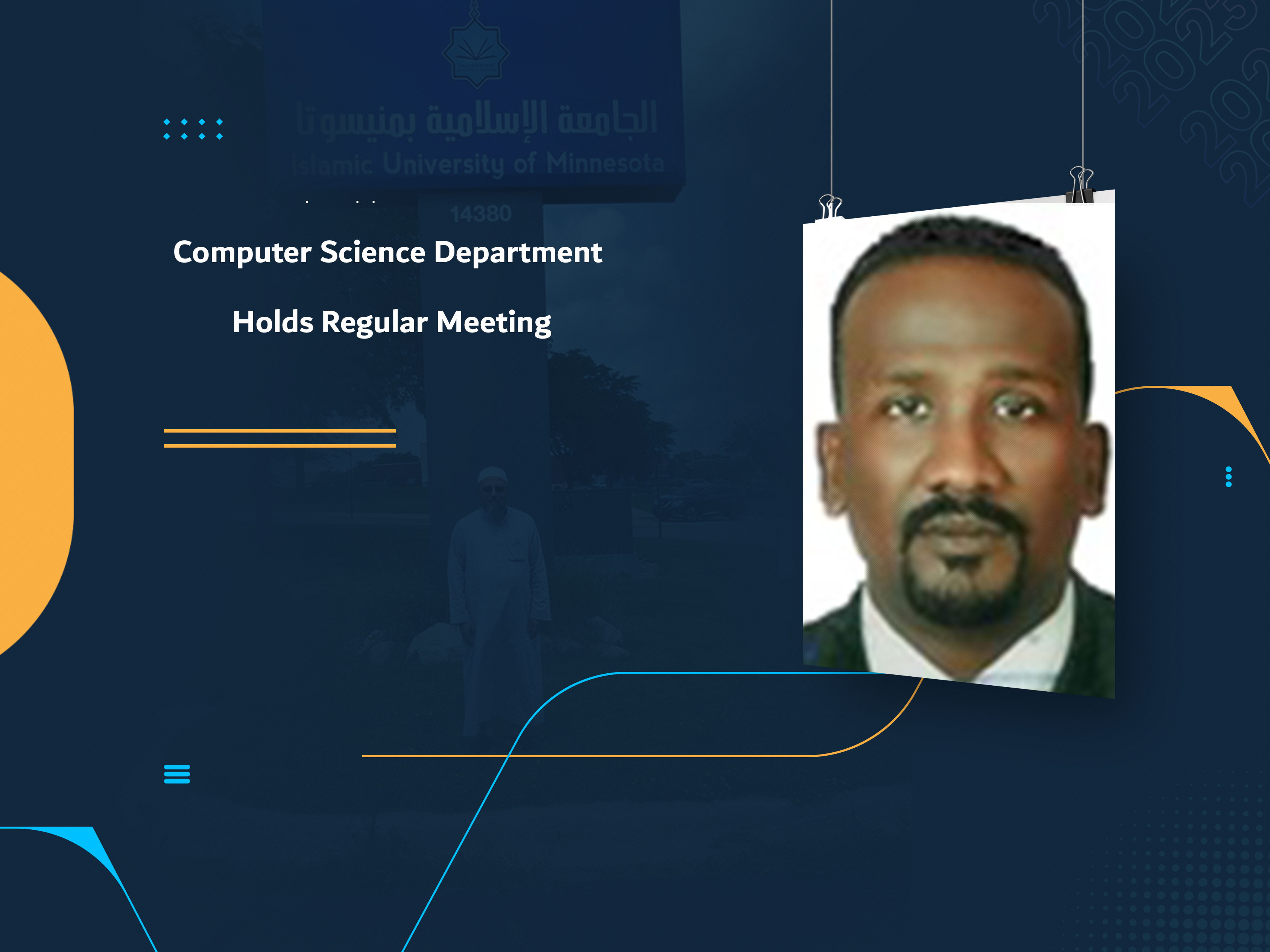 Computer Science Department Holds Regular Meeting