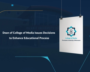 Dean of College of Media Issues Decisions to Enhance Educational Process