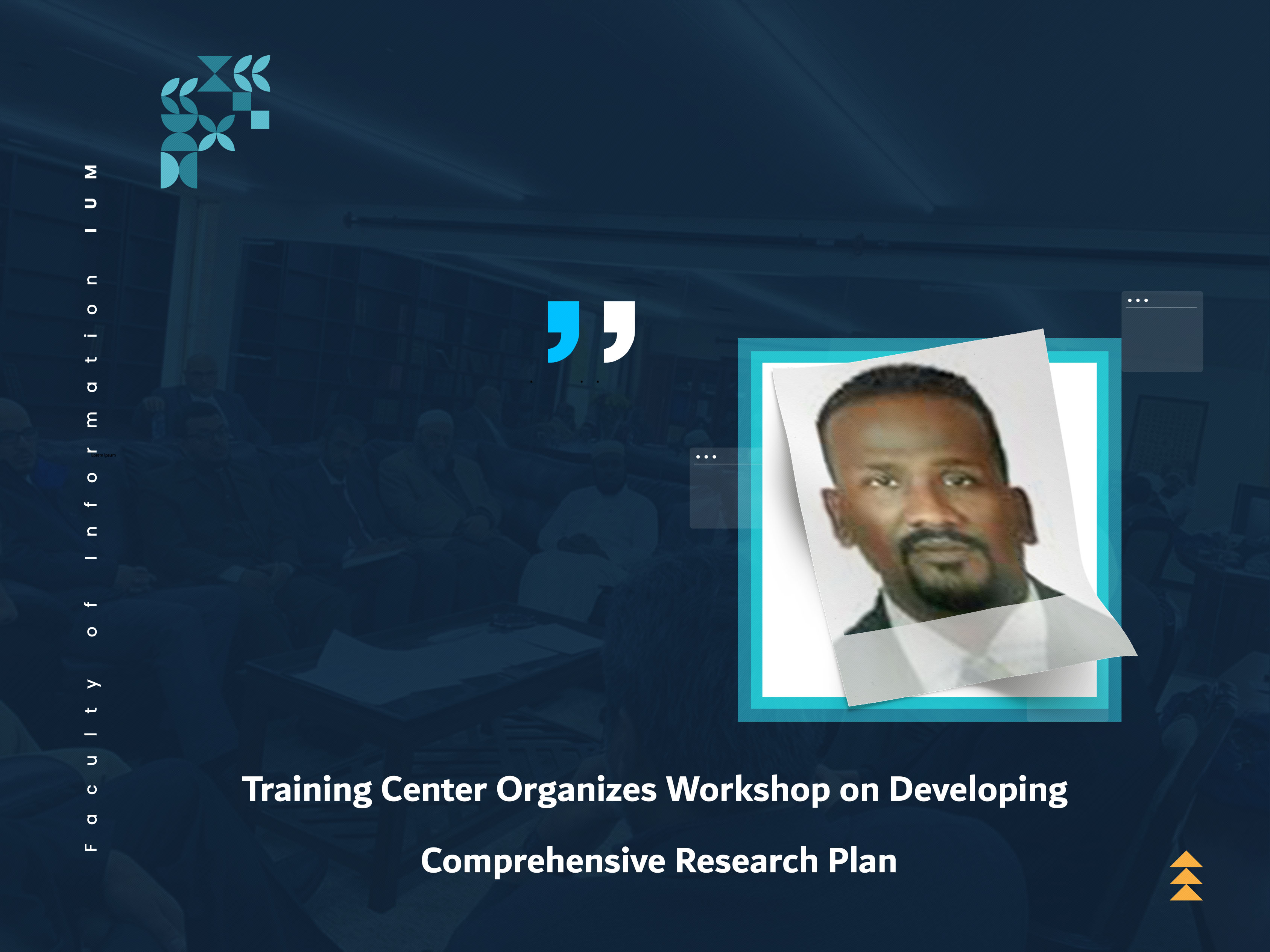 Training Center Organizes Workshop on Developing Comprehensive Research Plan