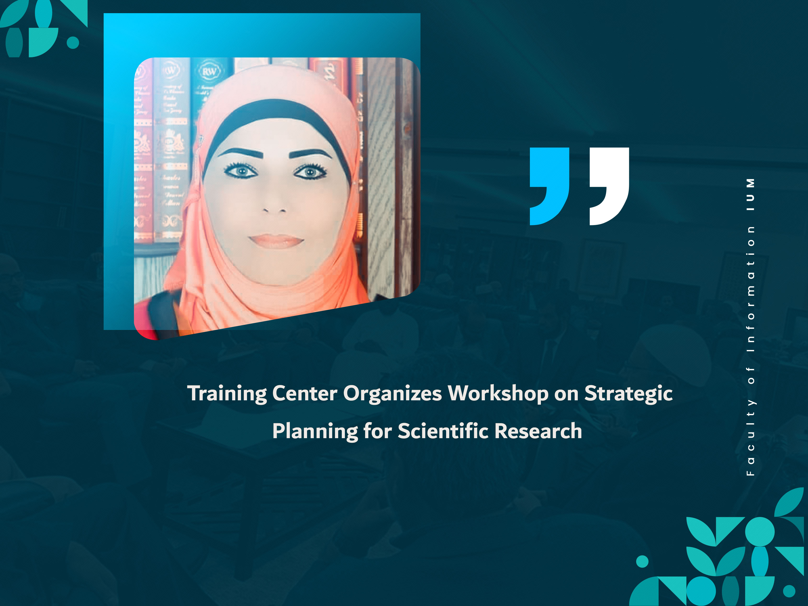 Training Center Organizes Workshop on Strategic Planning for Scientific Research