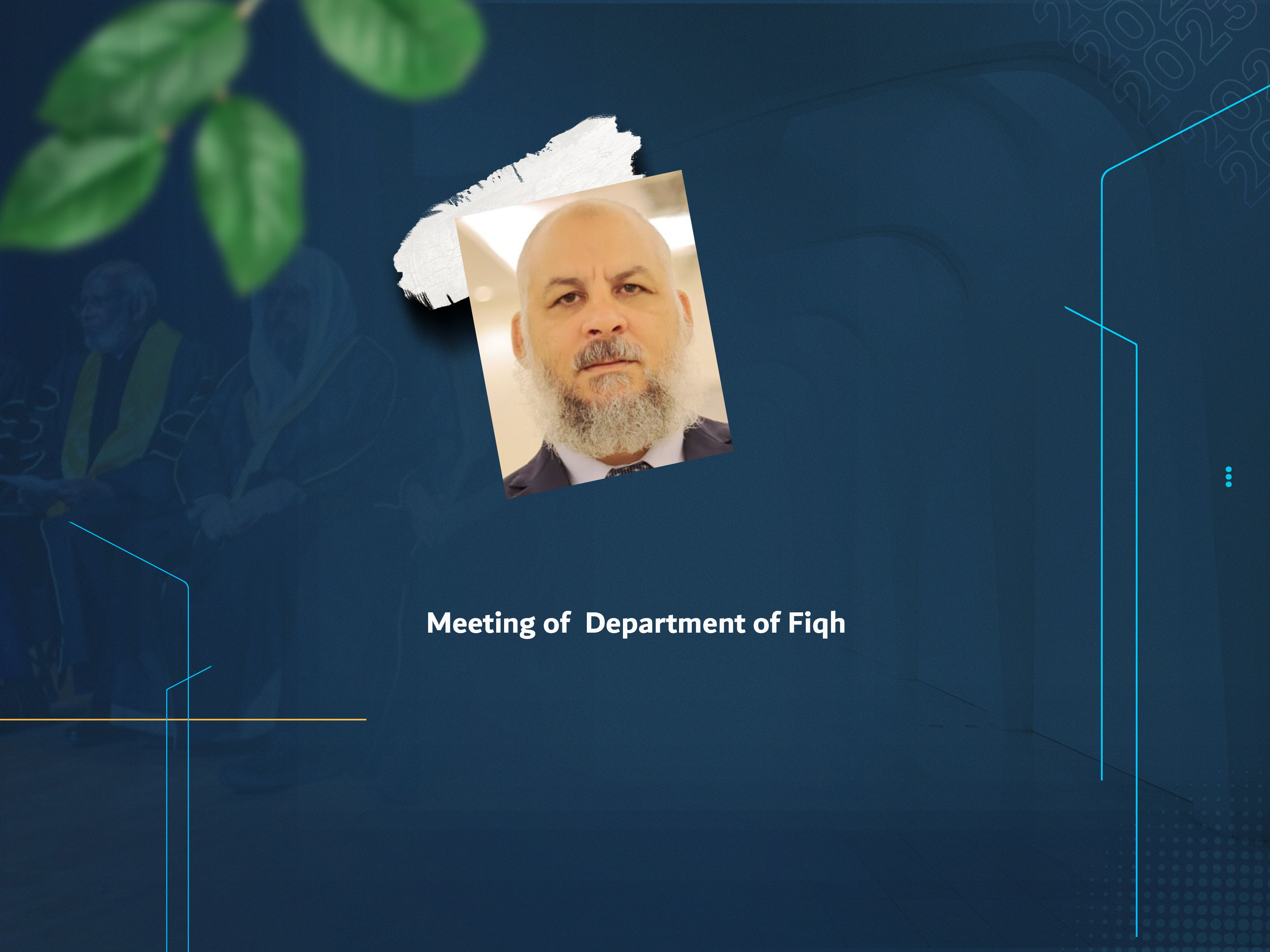 Meeting of Department of Fiqh