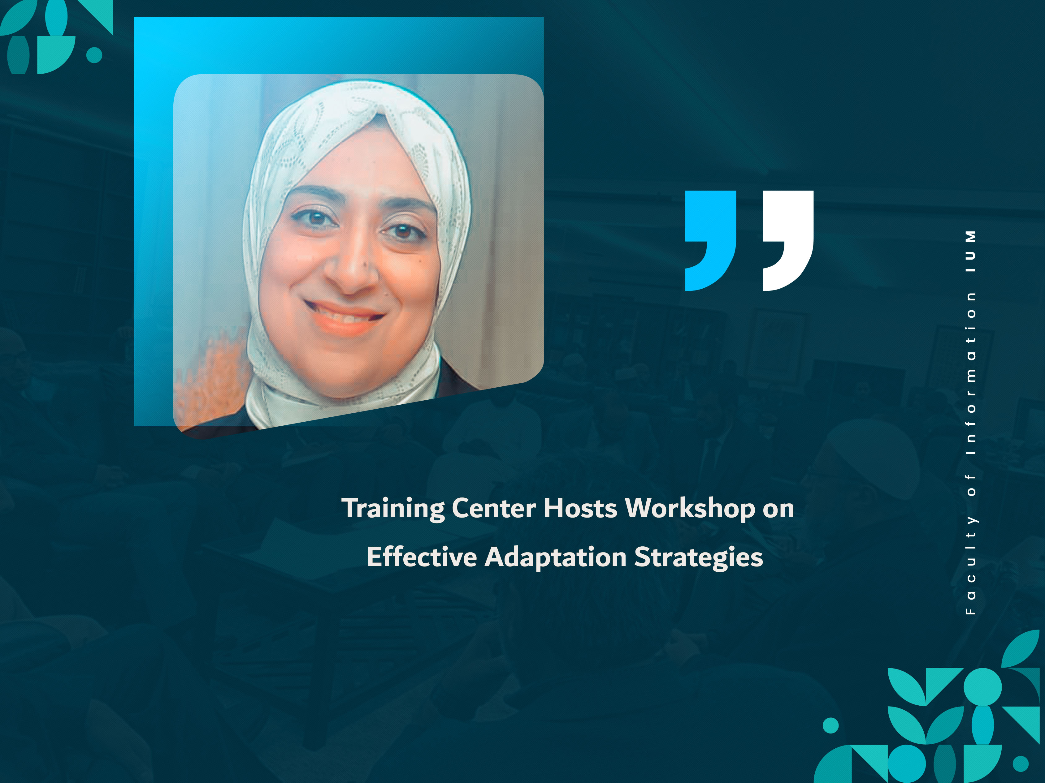 Training Center Hosts Workshop on Effective Adaptation Strategies