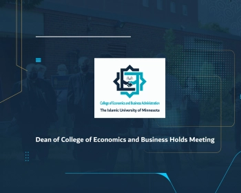 Dean of College of Economics and Business Holds Meeting