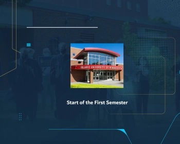Start of the First Semester