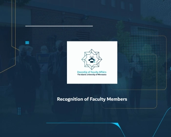Recognition of Faculty Members