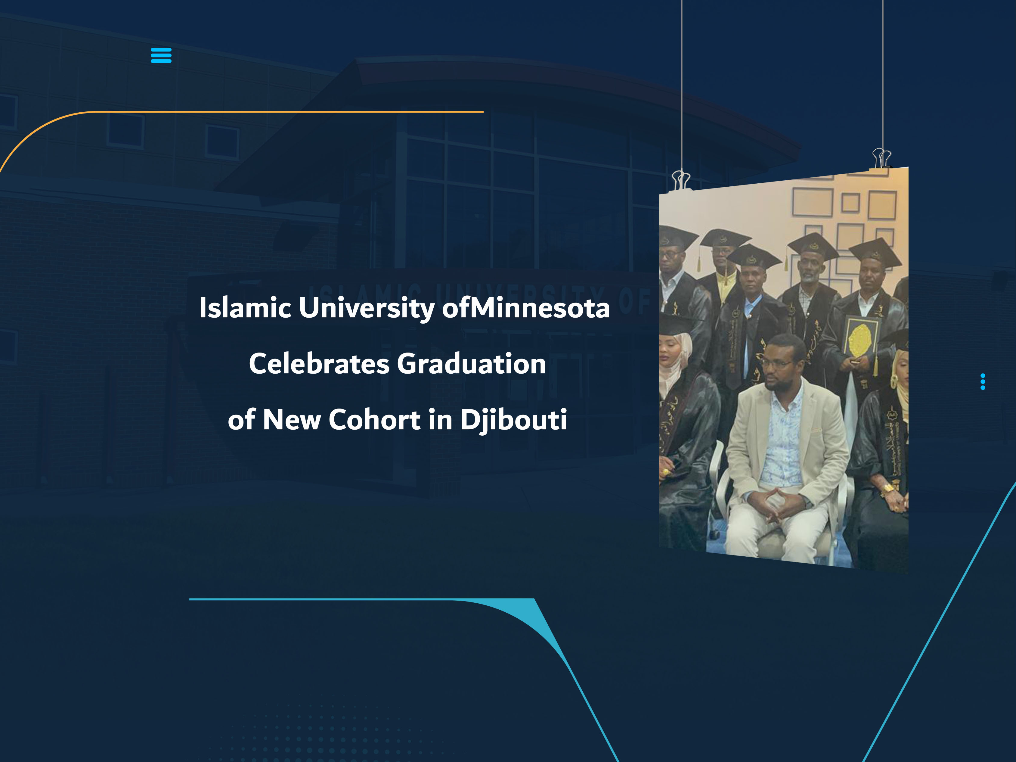 Islamic University of Minnesota Celebrates Graduation of New Cohort in Djibouti