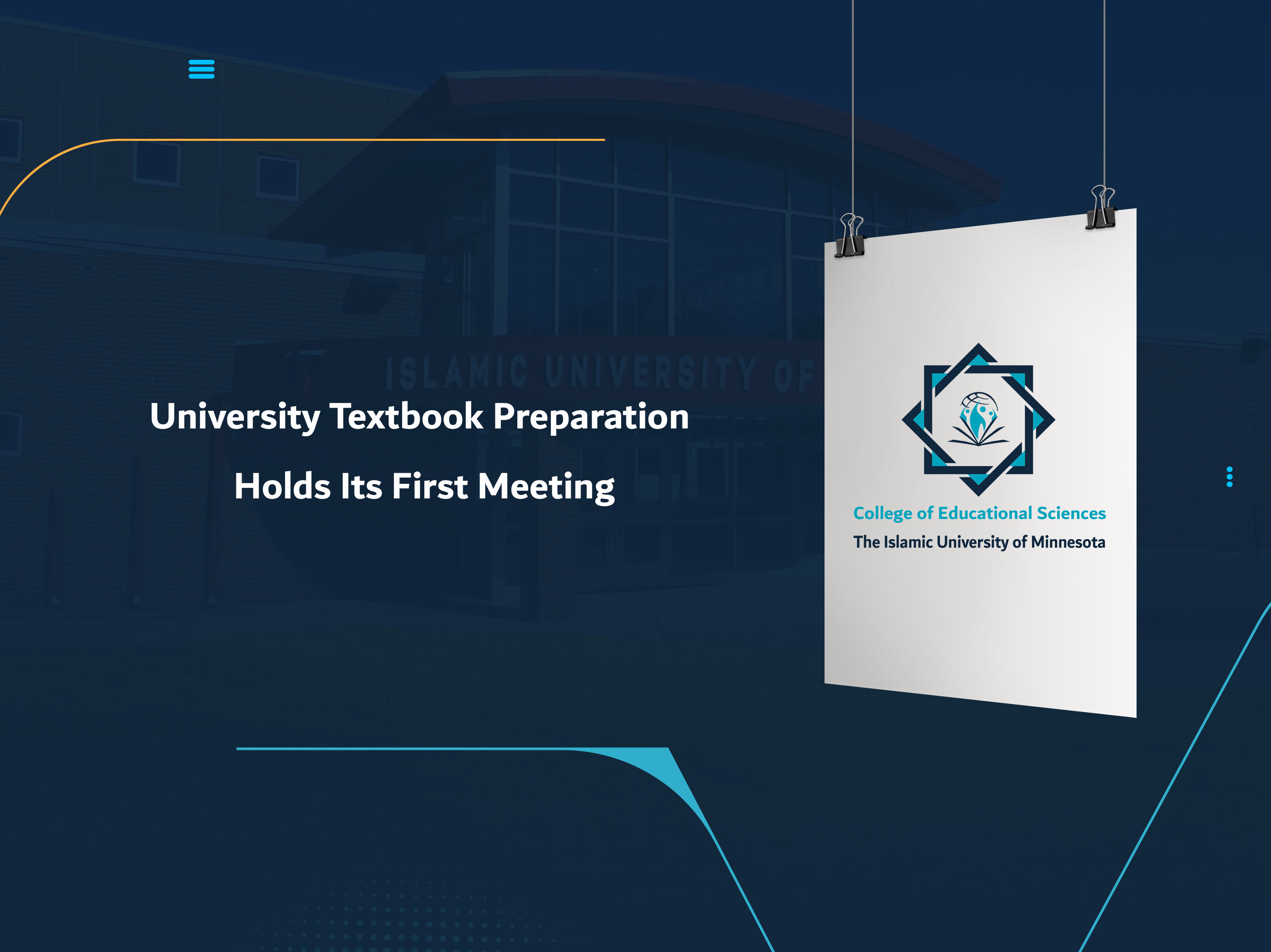 University Textbook Preparation Holds Its First Meeting