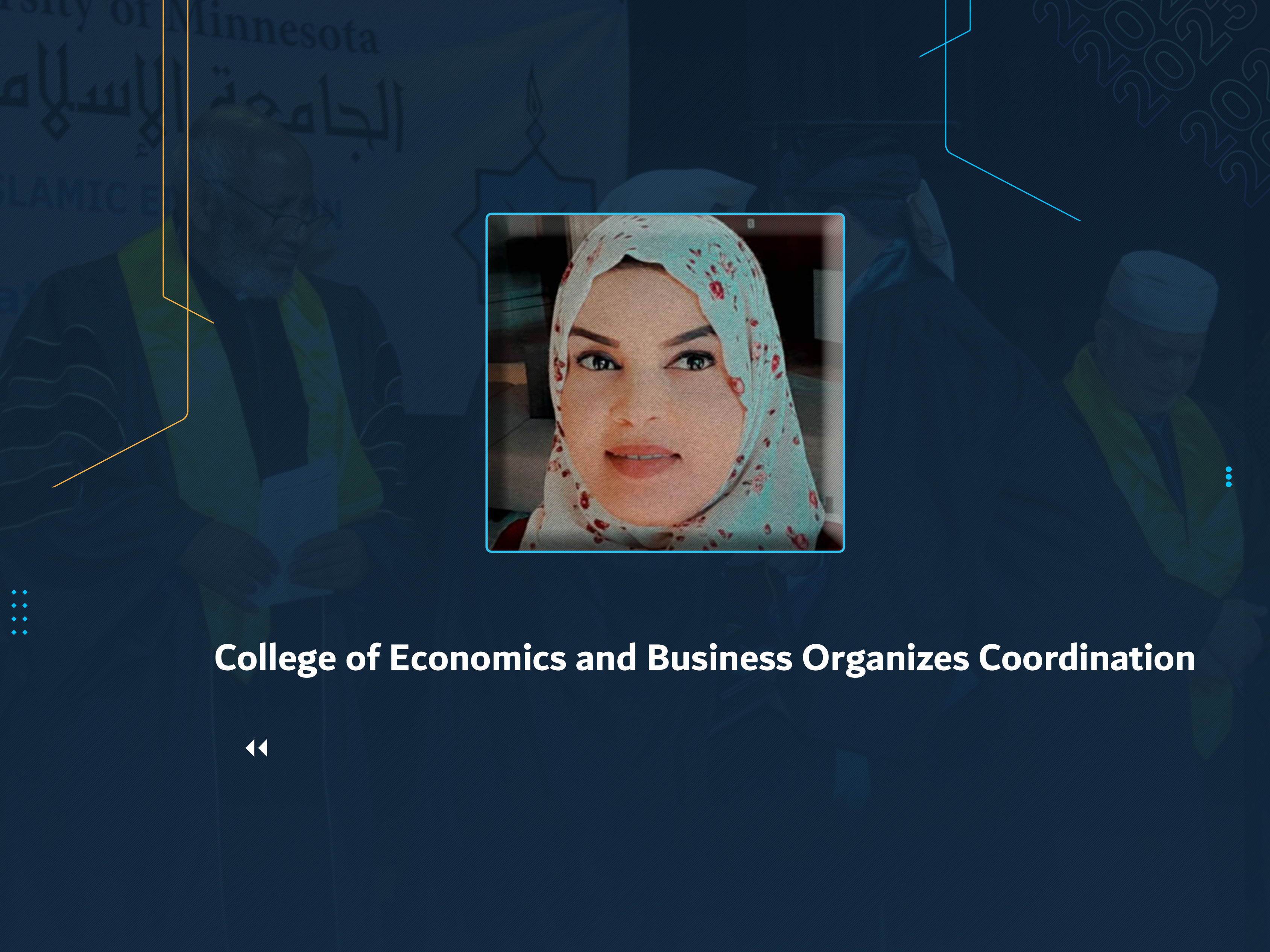 College of Economics and Business Organizes Coordination