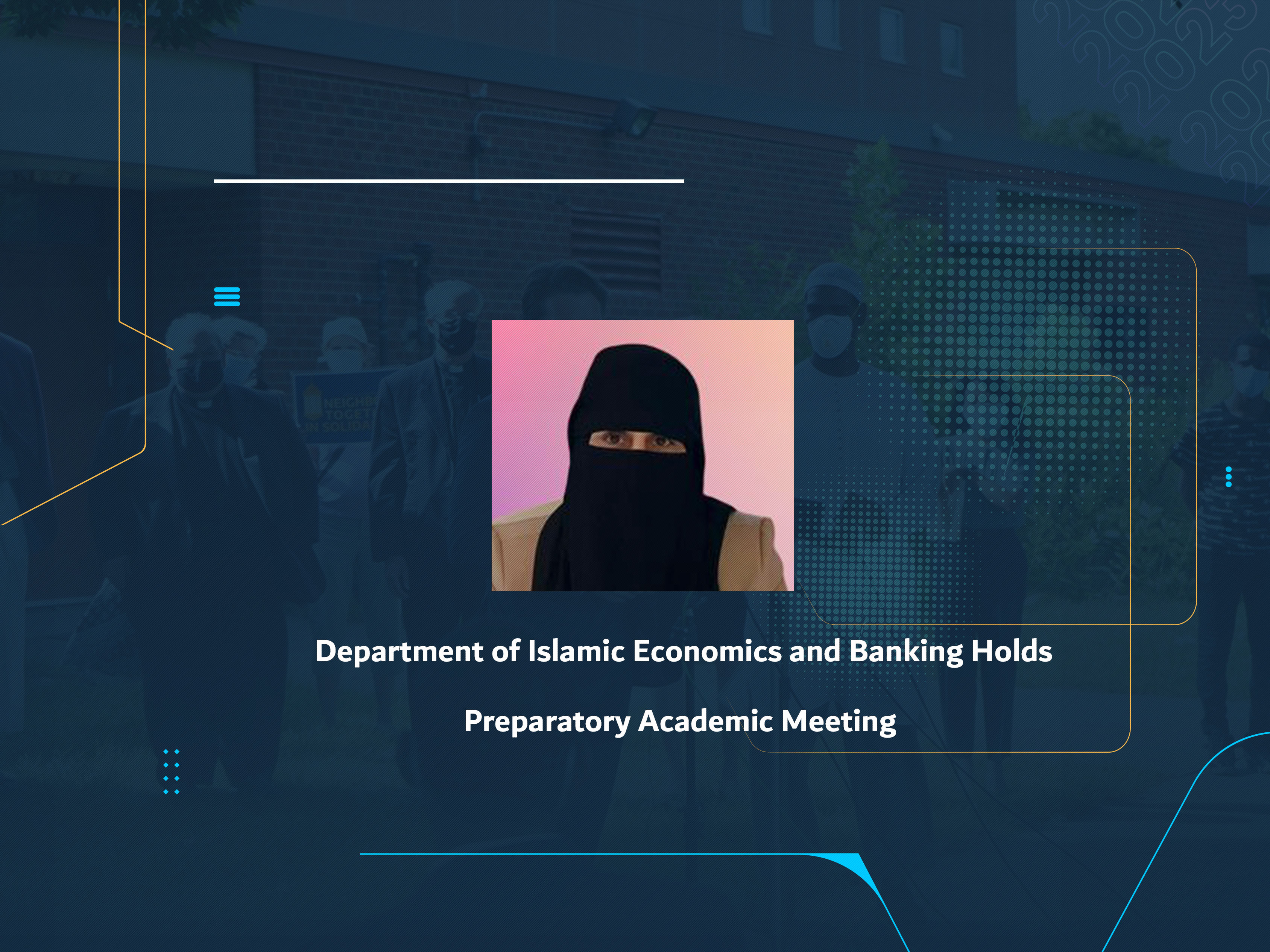 Department of Islamic Economics and Banking Holds Preparatory Academic Meeting