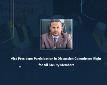 Vice President: Participation in Discussion Committees Right for All Faculty Members