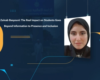 Zainab Basyouni: The Real Impact on Students Goes Beyond Information to Presence and Inclusion