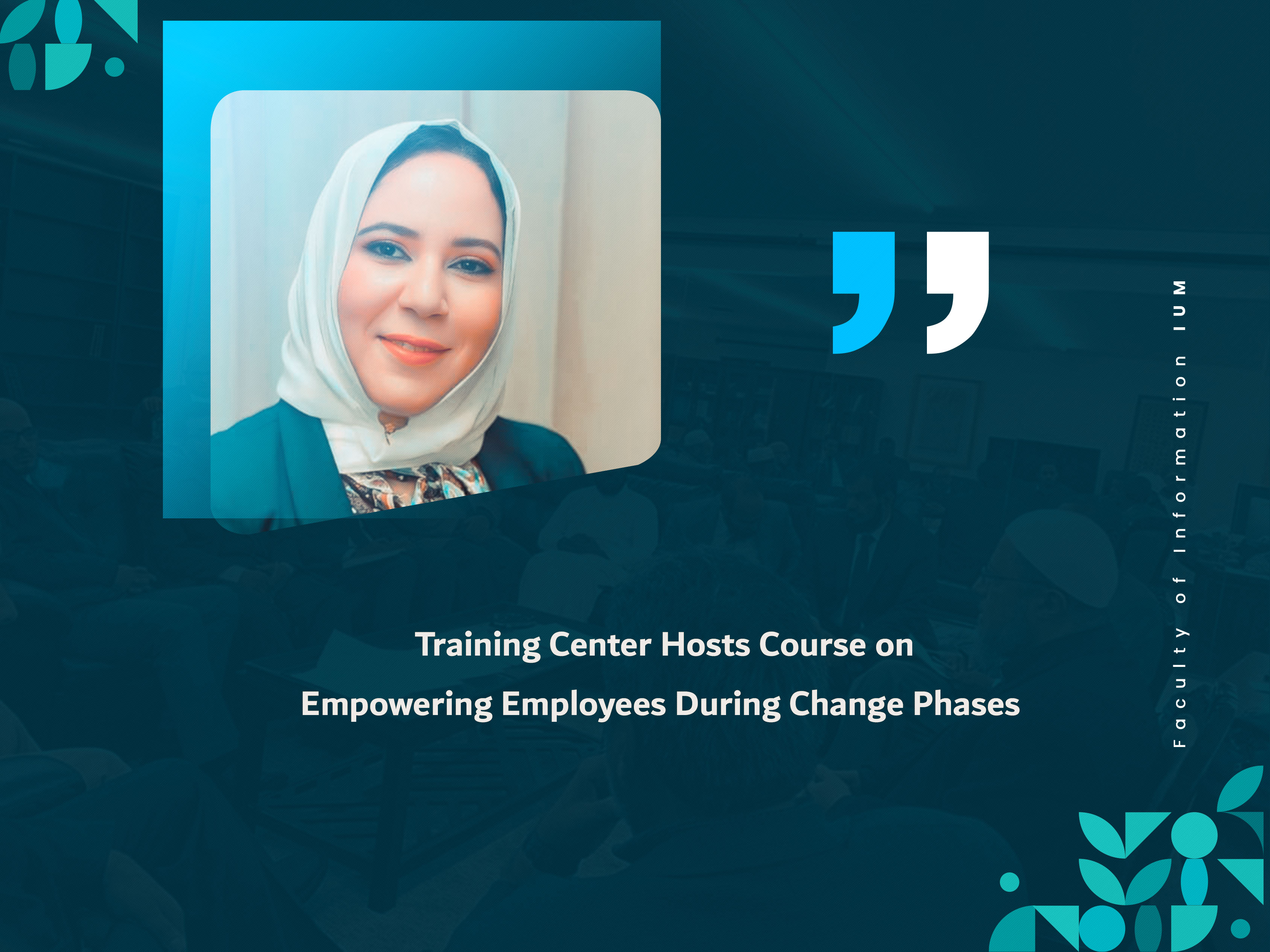 Training Center Hosts Course on Empowering Employees During Change Phases